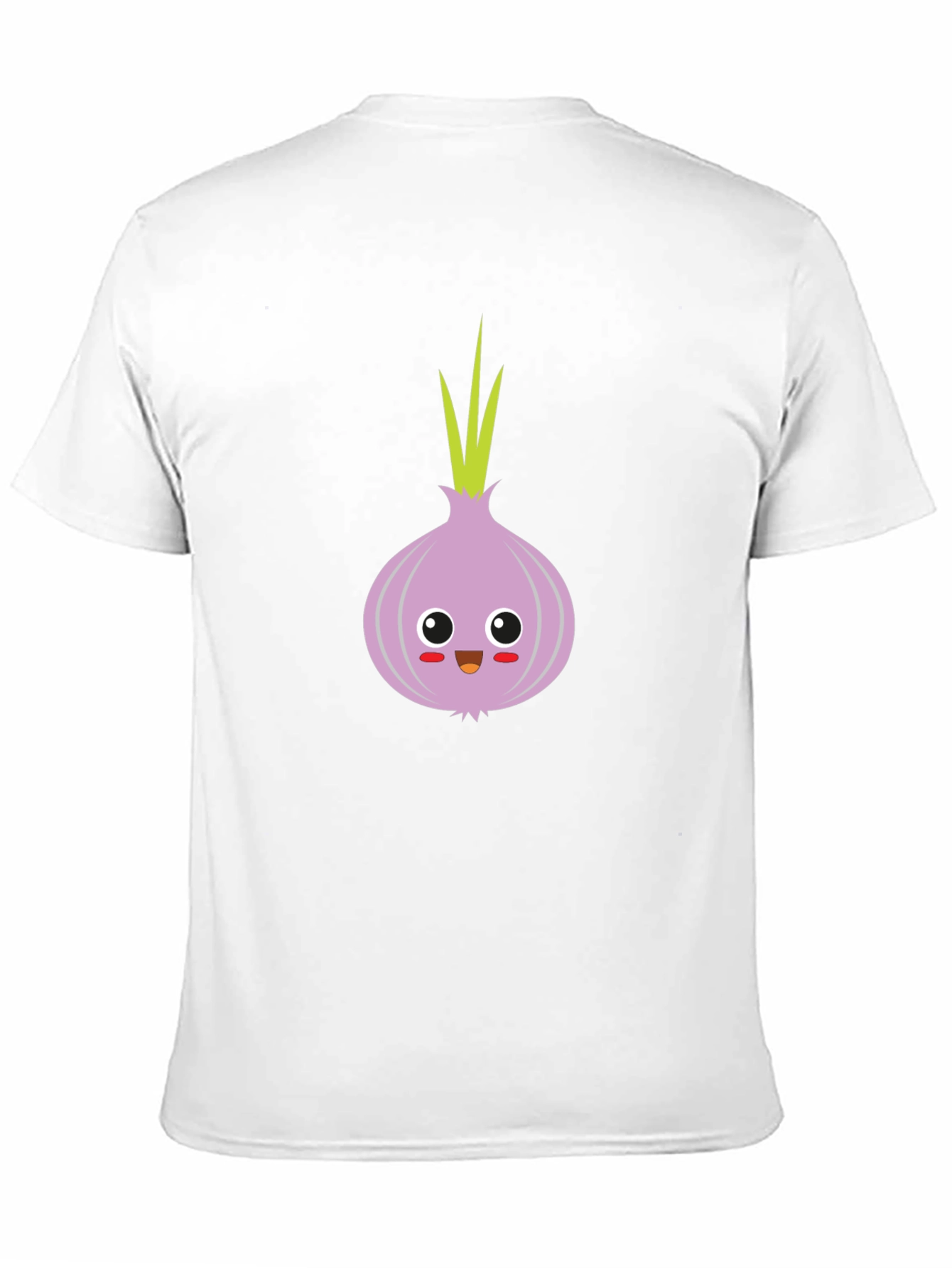 Black Cute Onion Cartoon T-Shirt - Fun & Unique Design view 11