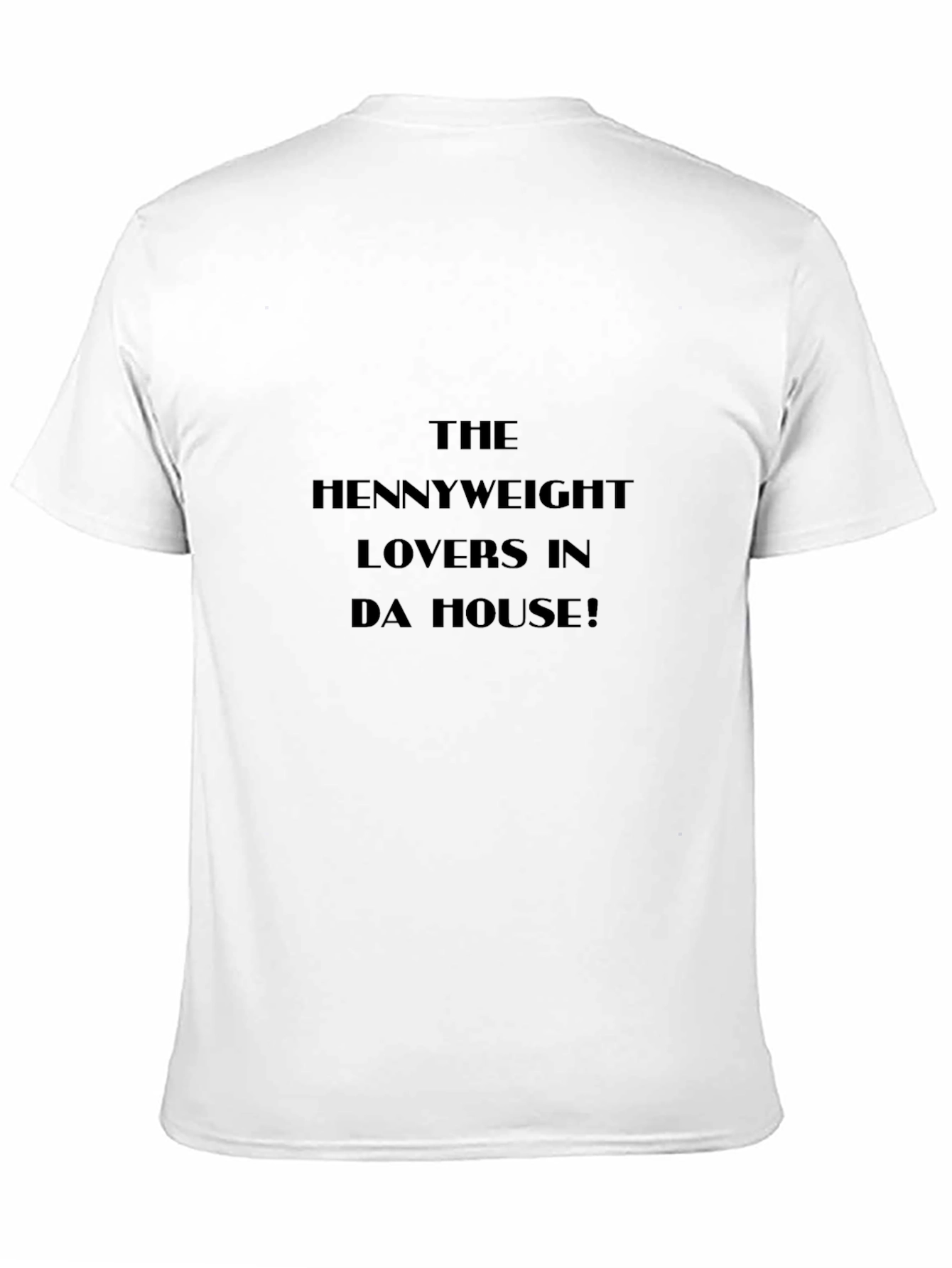 Black Hennyweight Lovers Black T-Shirt view 11