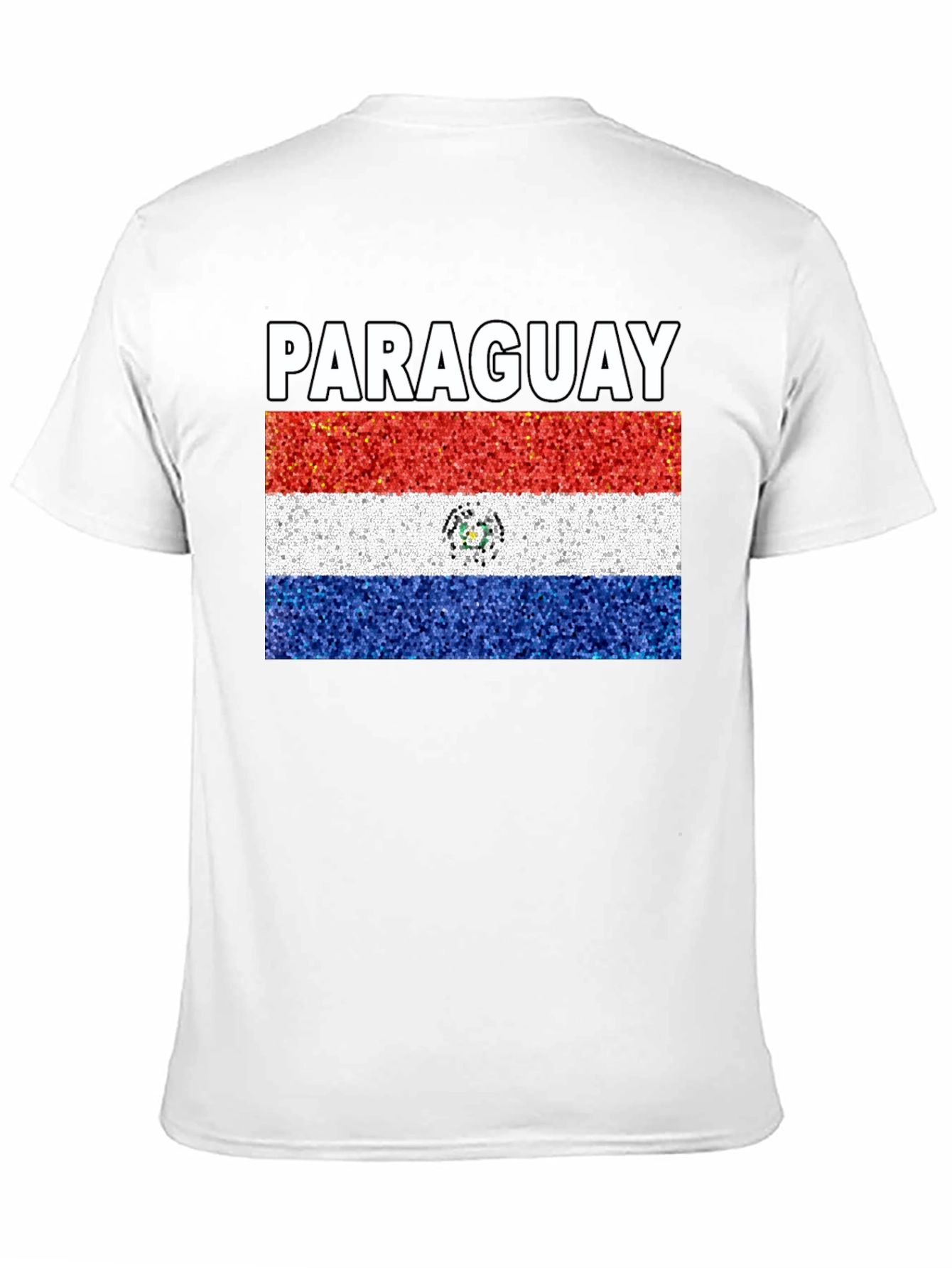 Black Paraguay Flag T-Shirt - Patriotic Tee view 11