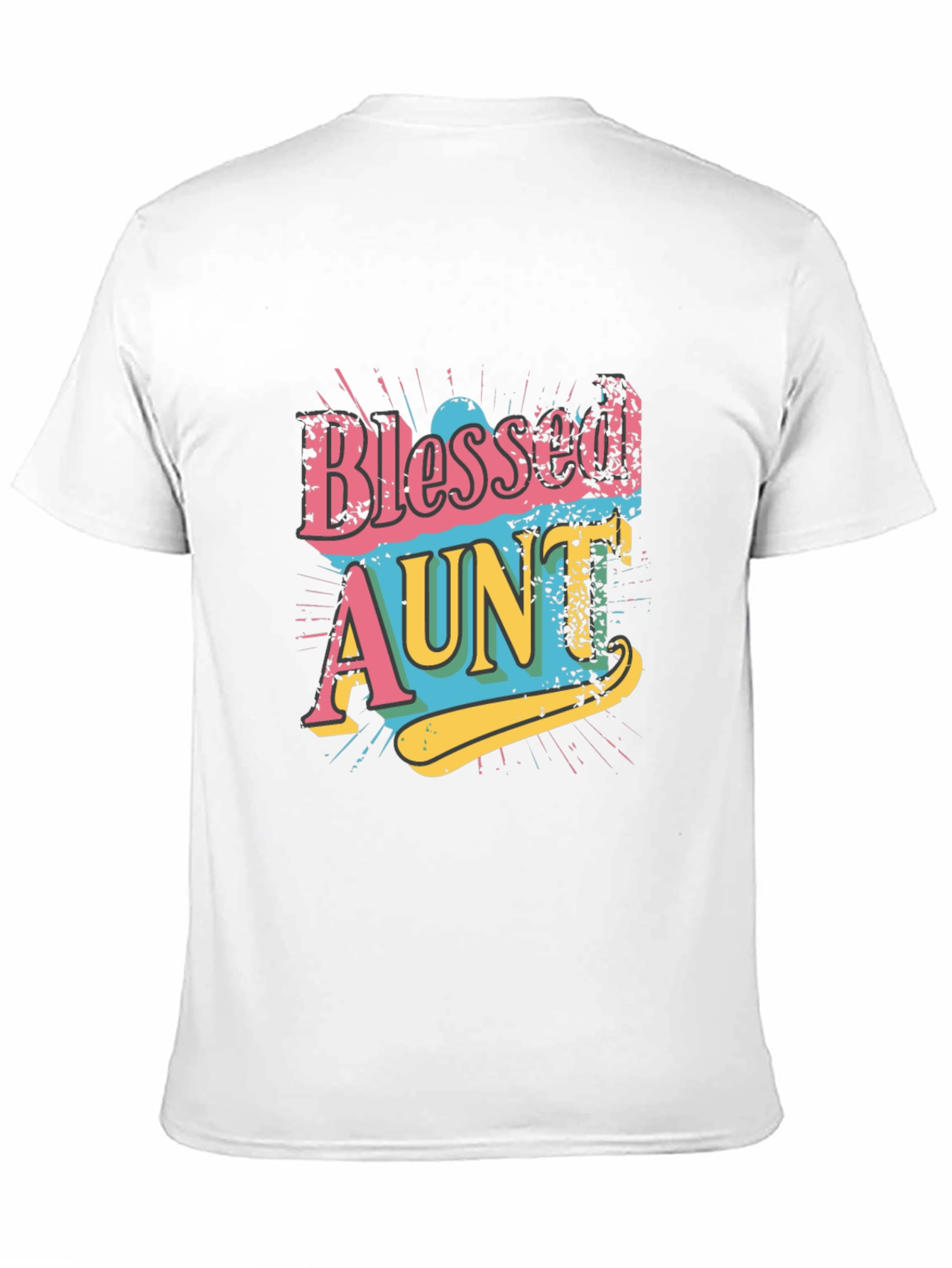 Black Blessed Aunt Graphic Tee - Trendy Family Apparel view 11
