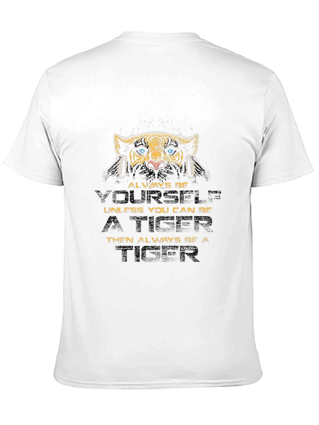 Black Always Be A Tiger Graphic Tee view 11