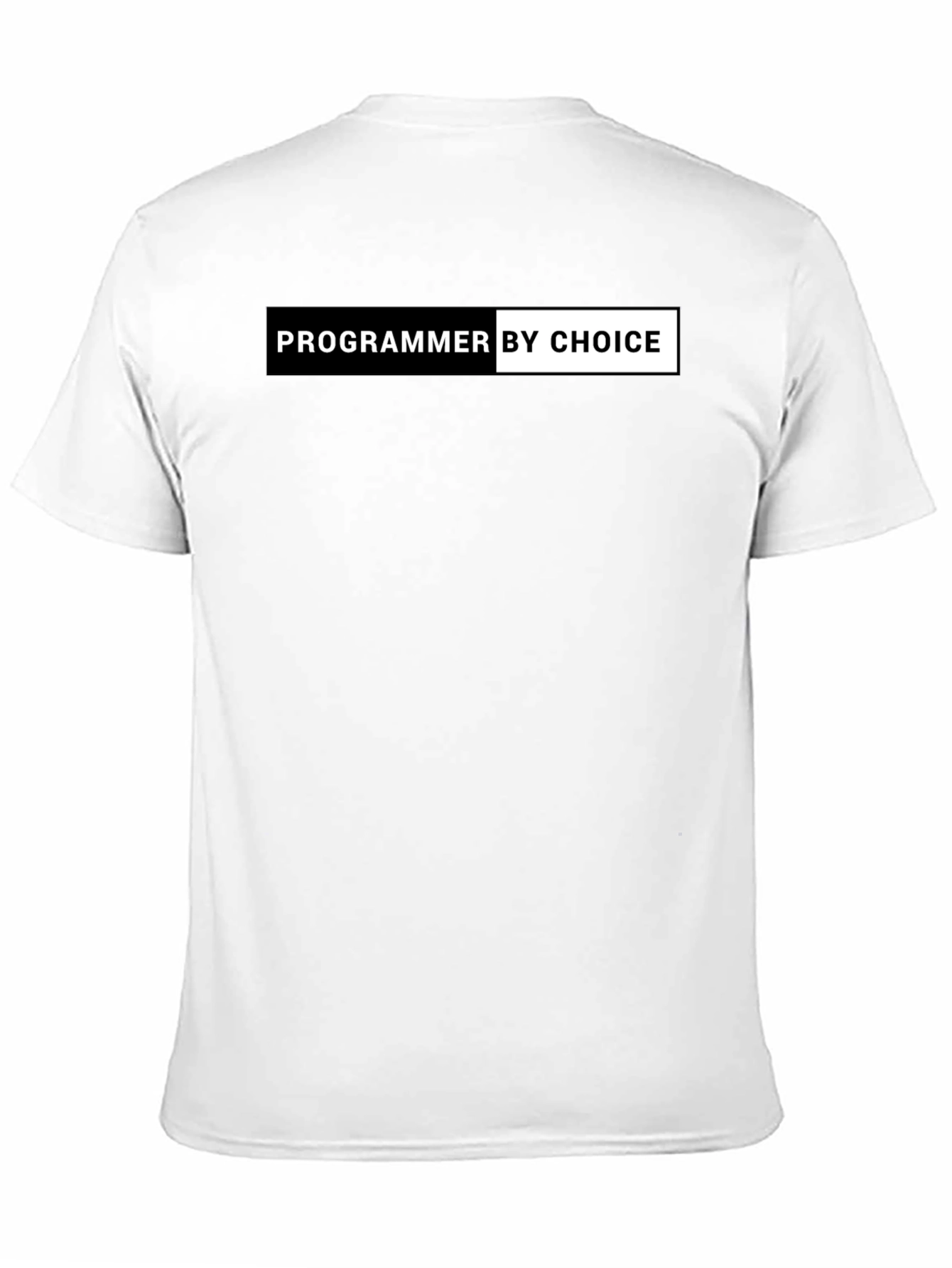 Black Programmer By Choice Black Graphic T-Shirt view 11