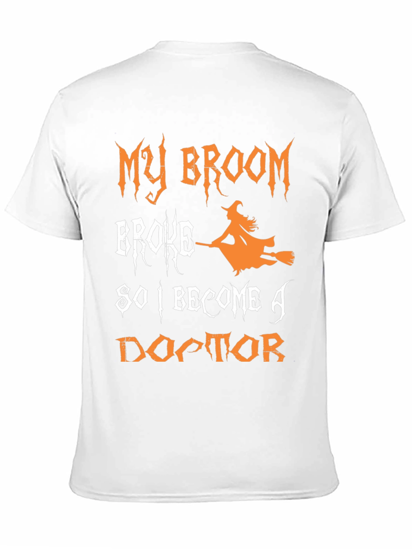 Black Funny Halloween Witch Doctor T-Shirt view 11