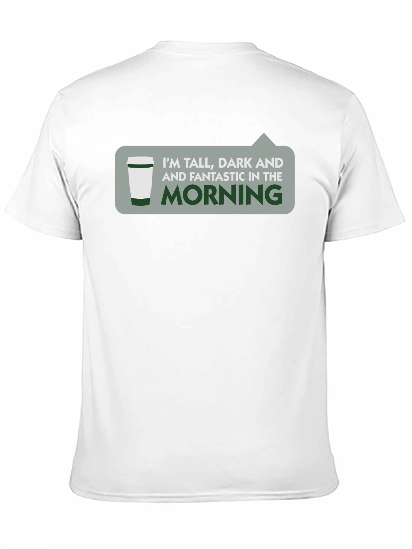 Black Tall, Dark & Fantastic Morning T-Shirt view 11