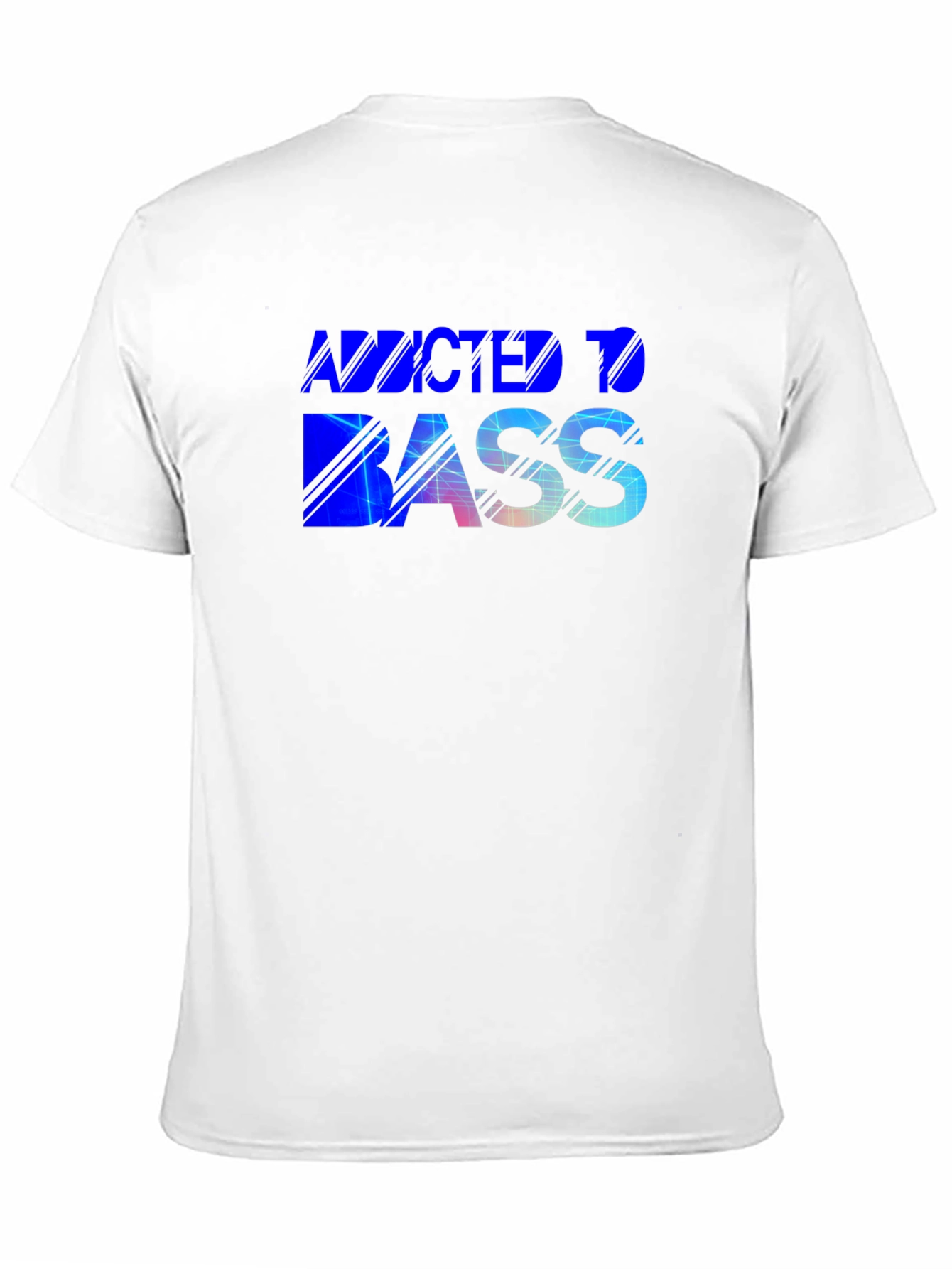 Black Addicted To Bass Graphic Tee view 11