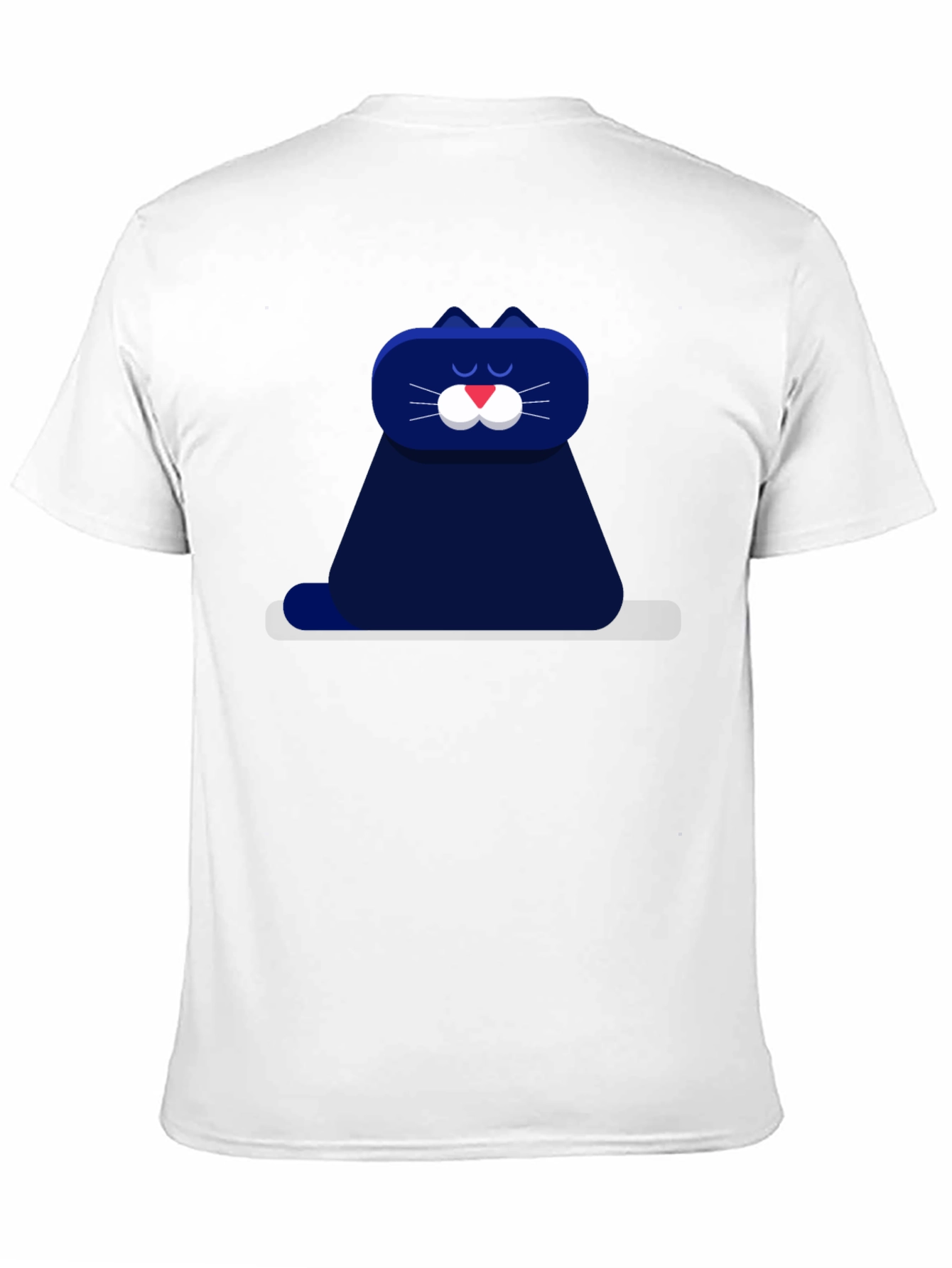 Black Cool Cat Graphic Tee - Black view 11