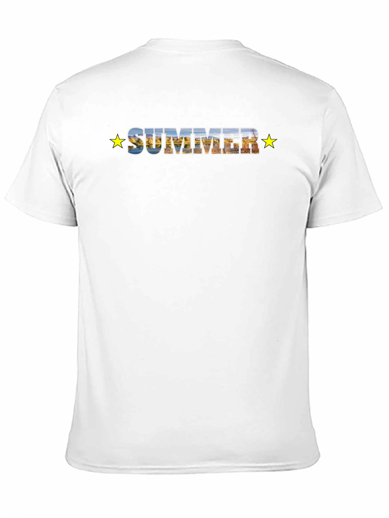 Black Summer Scenic Graphic Tee - Stylish Comfort view 11