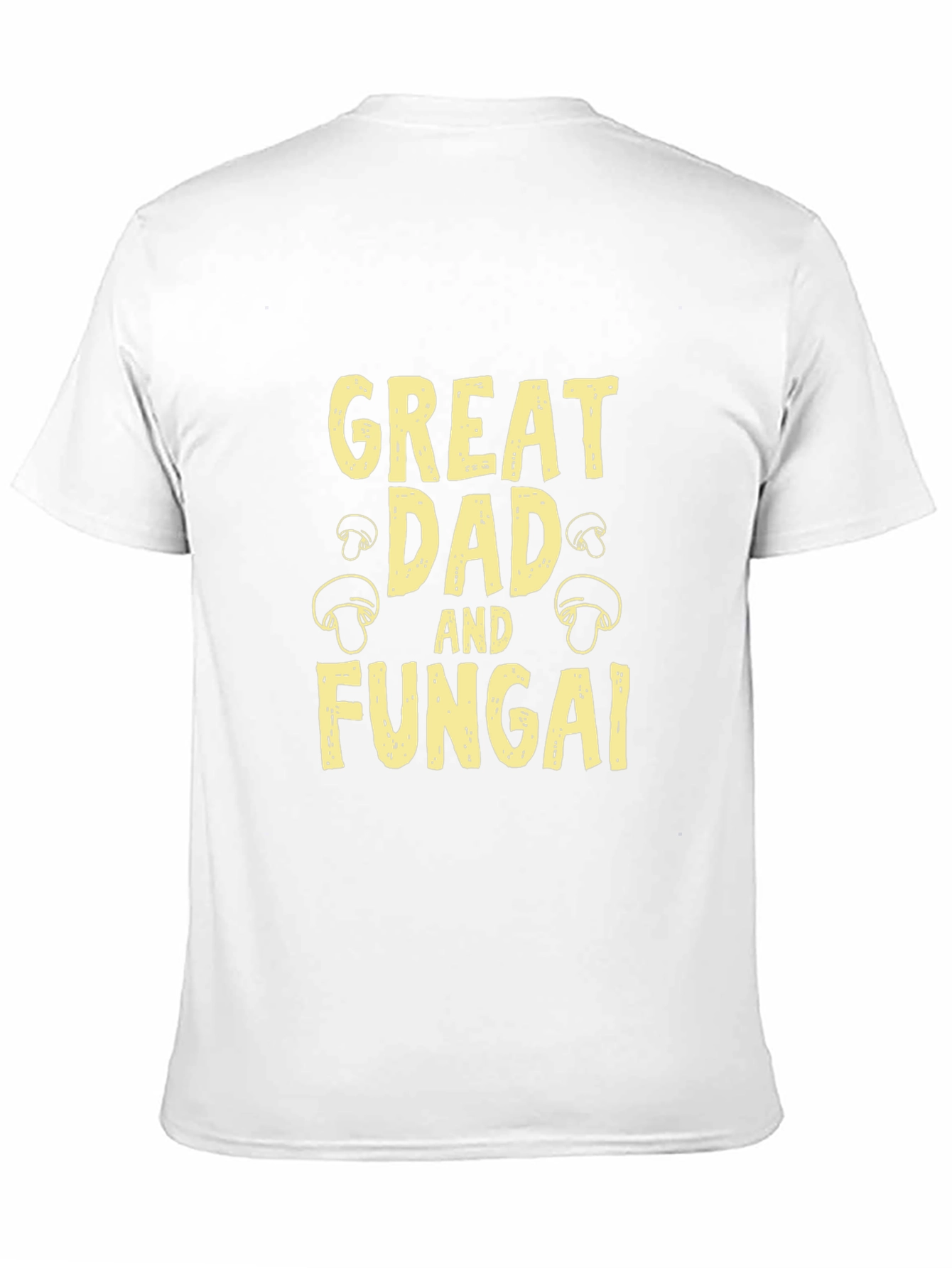 Black Great Dad and Fungai Graphic T-Shirt view 11
