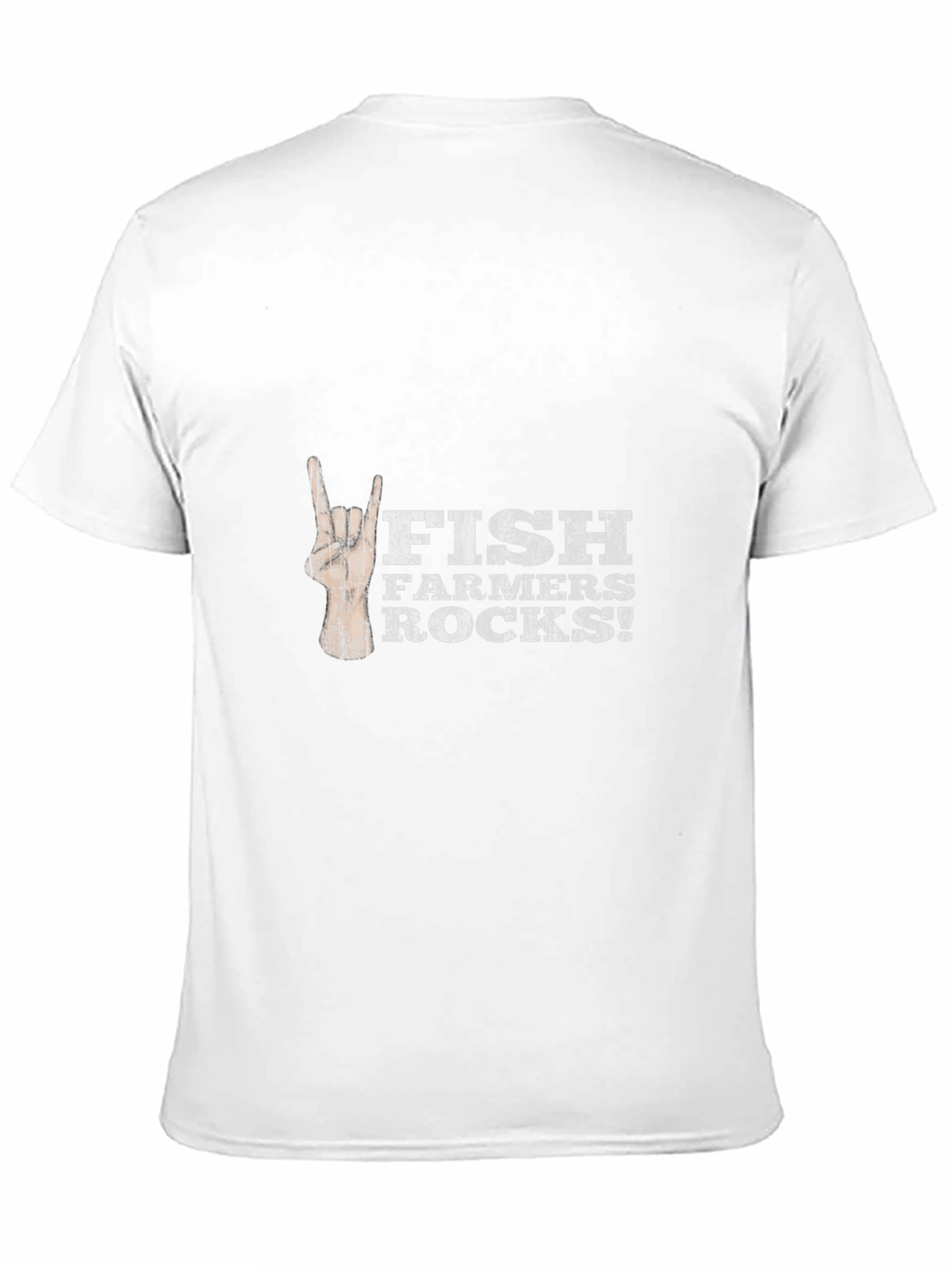 Black Fish Farmers Rock T-Shirt - Novelty Graphic Tee view 11