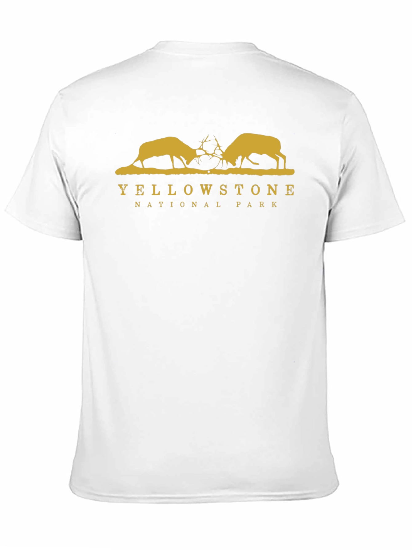 Black Yellowstone National Park Elk Graphic Tee view 11