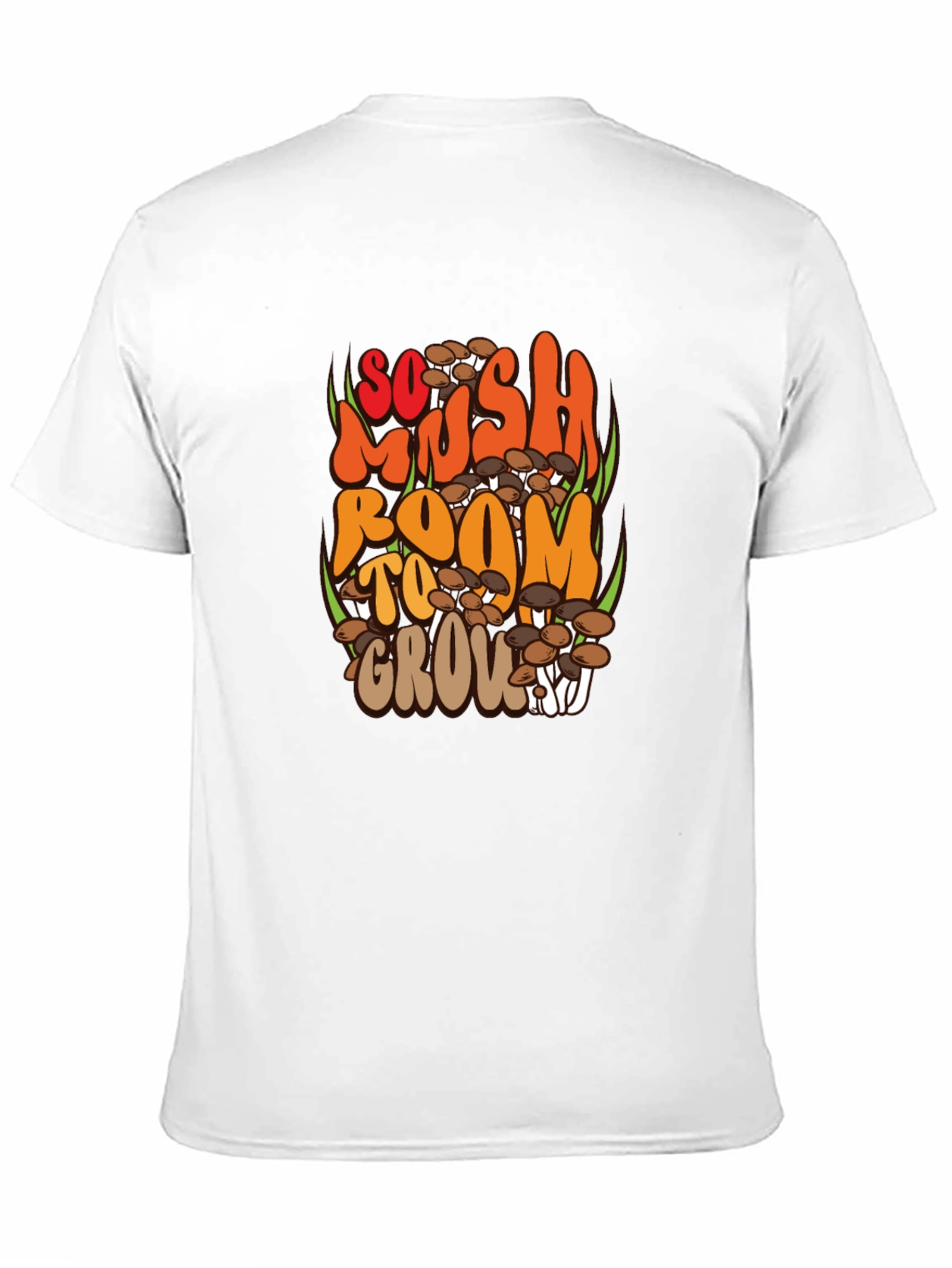 Black So Mush Room to Grow Black Graphic Tee view 11