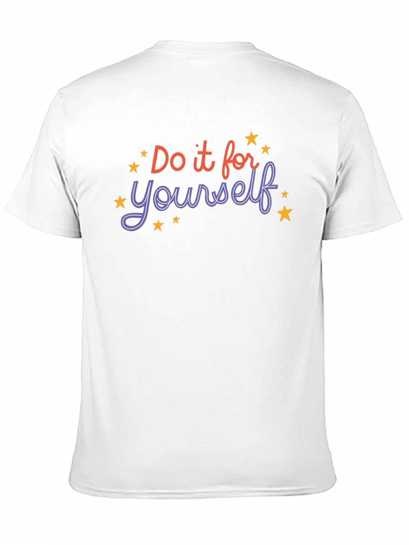 Black Motivational T-Shirt - Do It For Yourself view 11