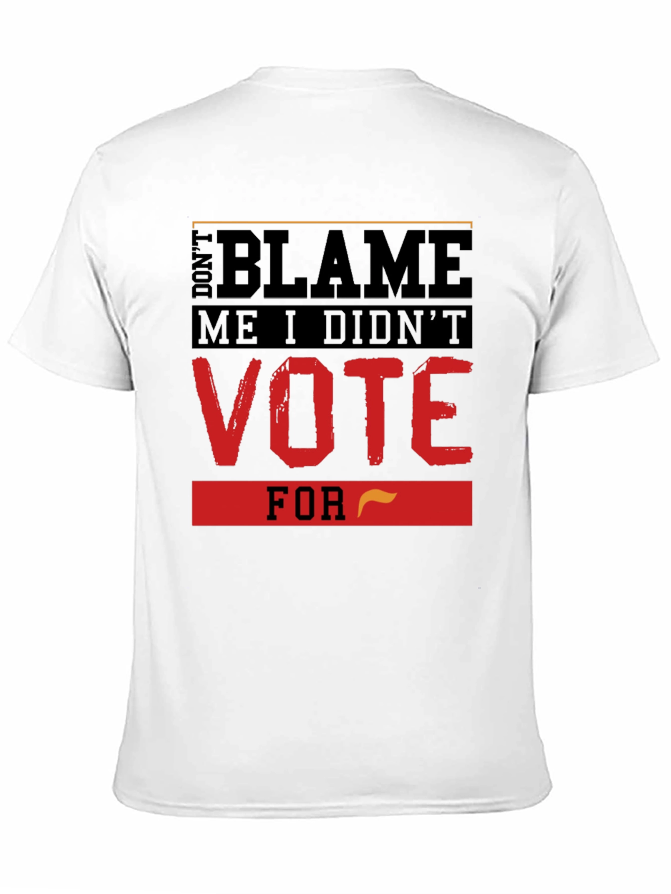 Black Don't Blame Me T-Shirt, Vote Political Tee view 11