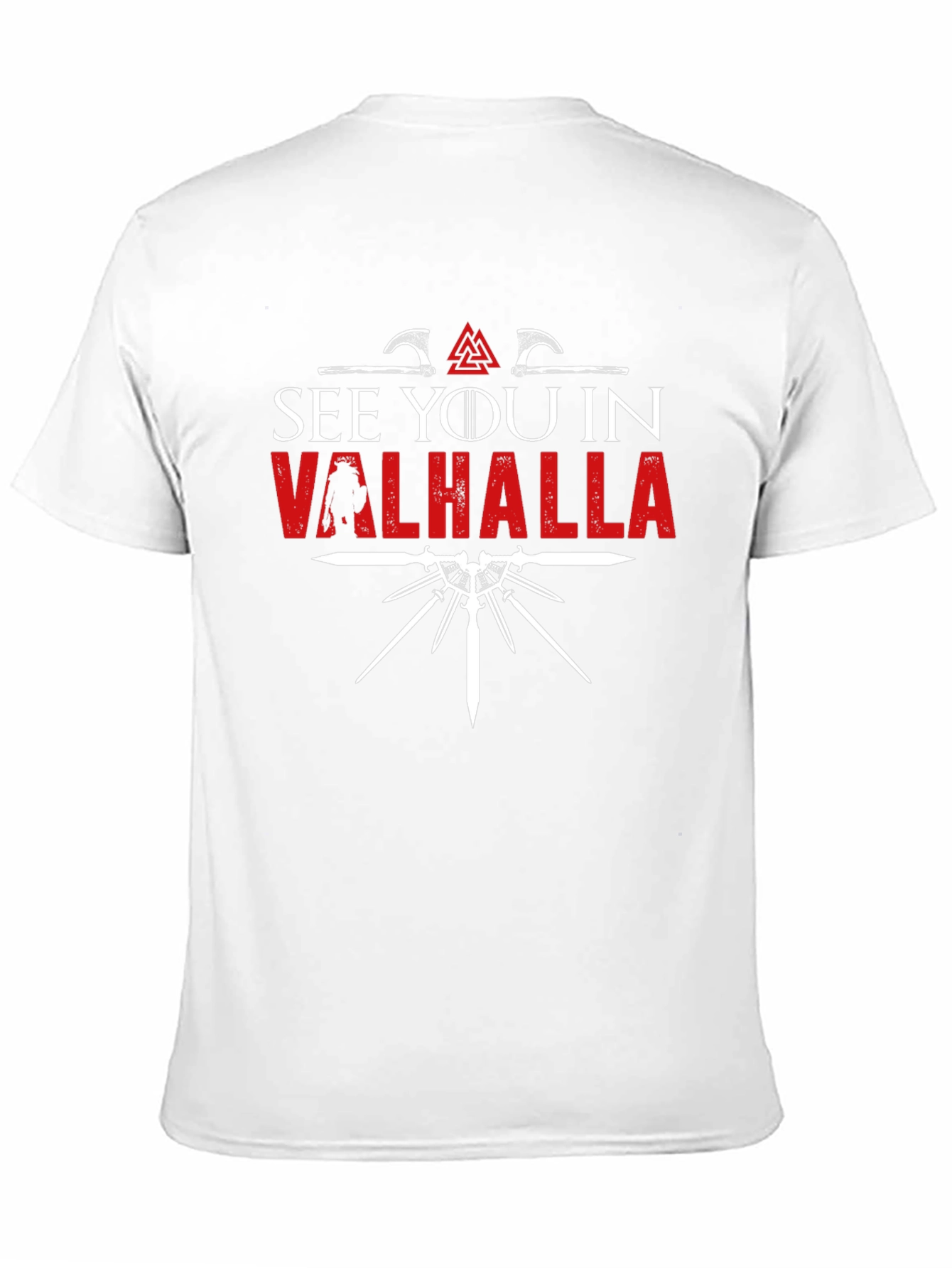 Black See You In Valhalla T-Shirt view 11