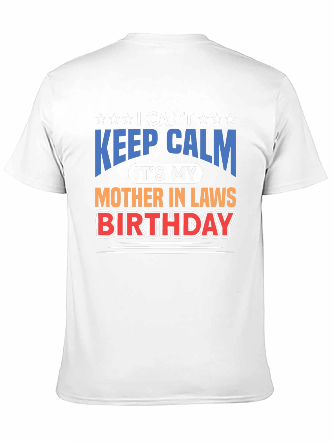 Black Funny Mother-in-Law Birthday T-Shirt view 11