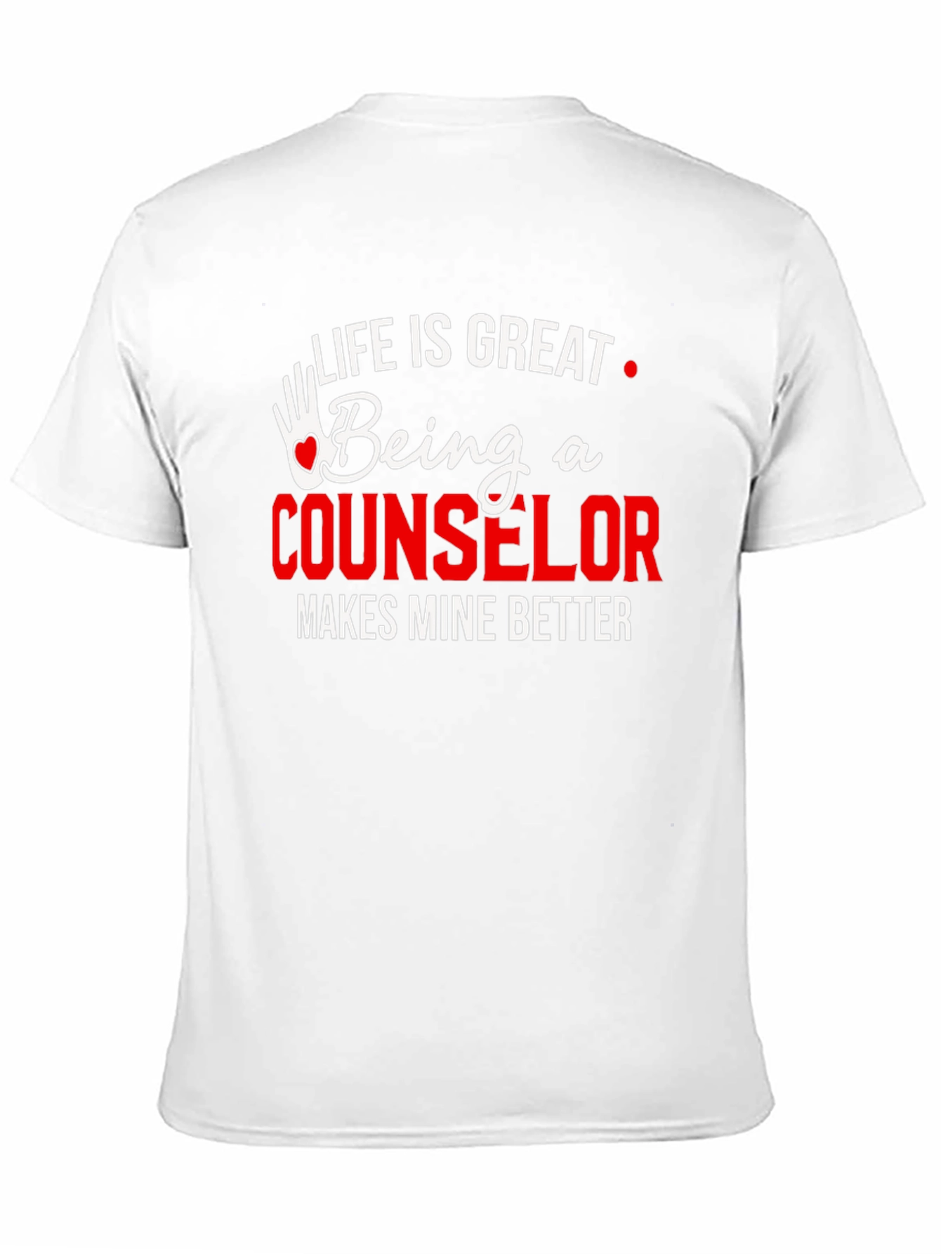 Black Life is Great Counselor T-Shirt view 11