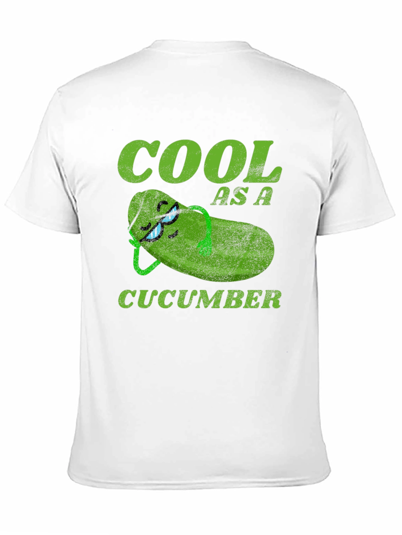 Black Cool As A Cucumber Graphic T-Shirt view 11