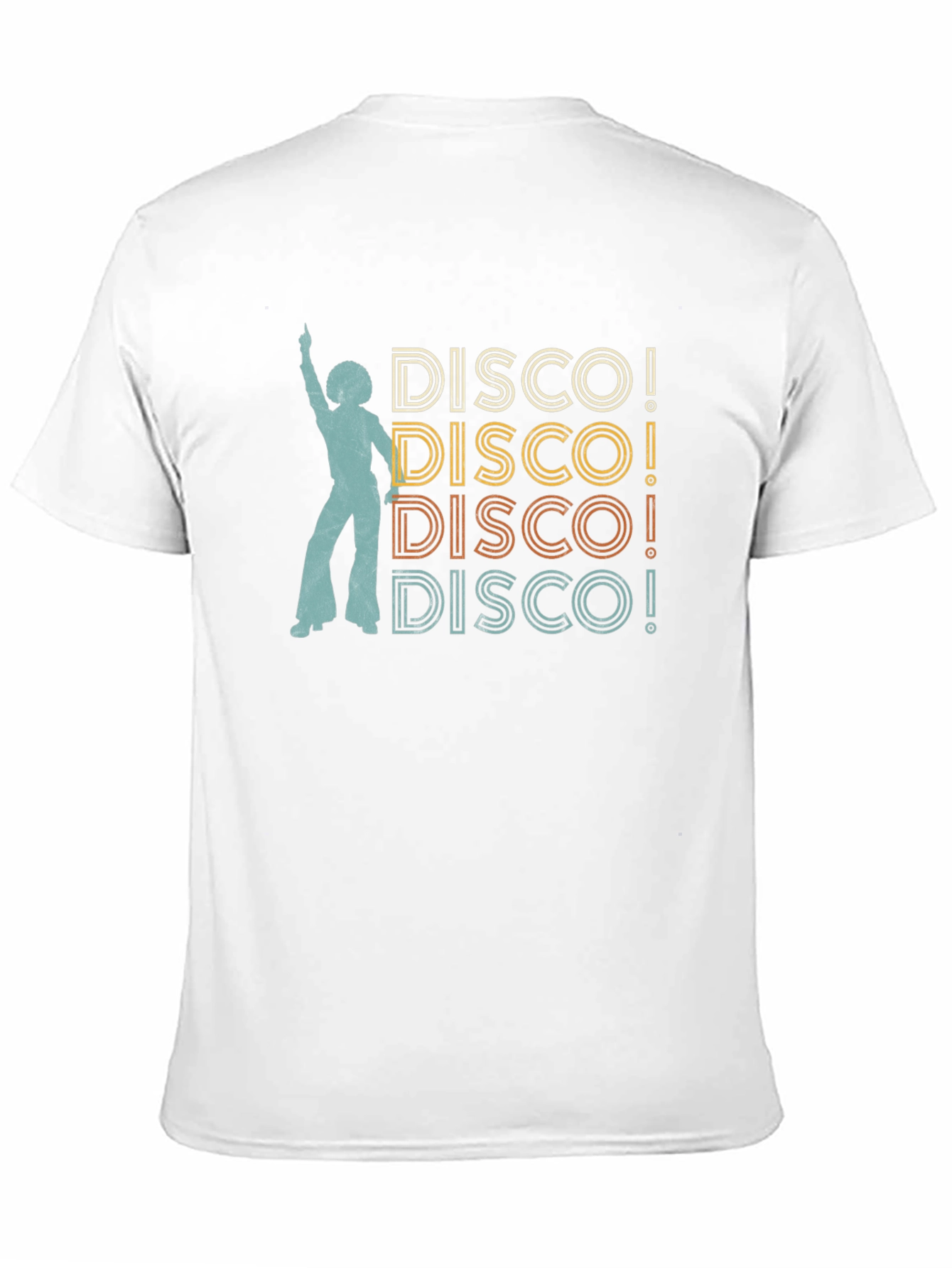 Black Retro Disco T-Shirt view 11