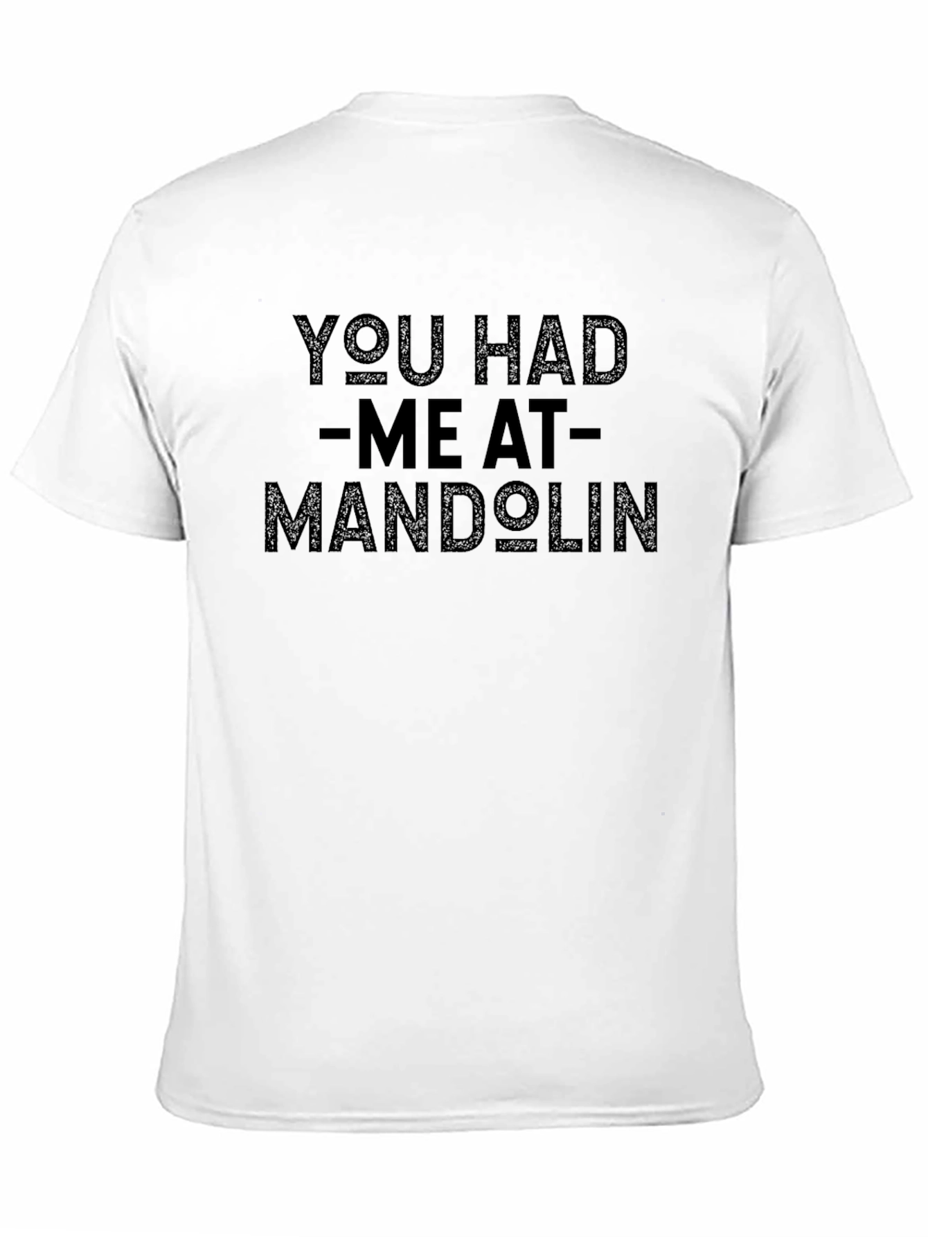 Black You Had Me At Mandolin Graphic Tee view 11