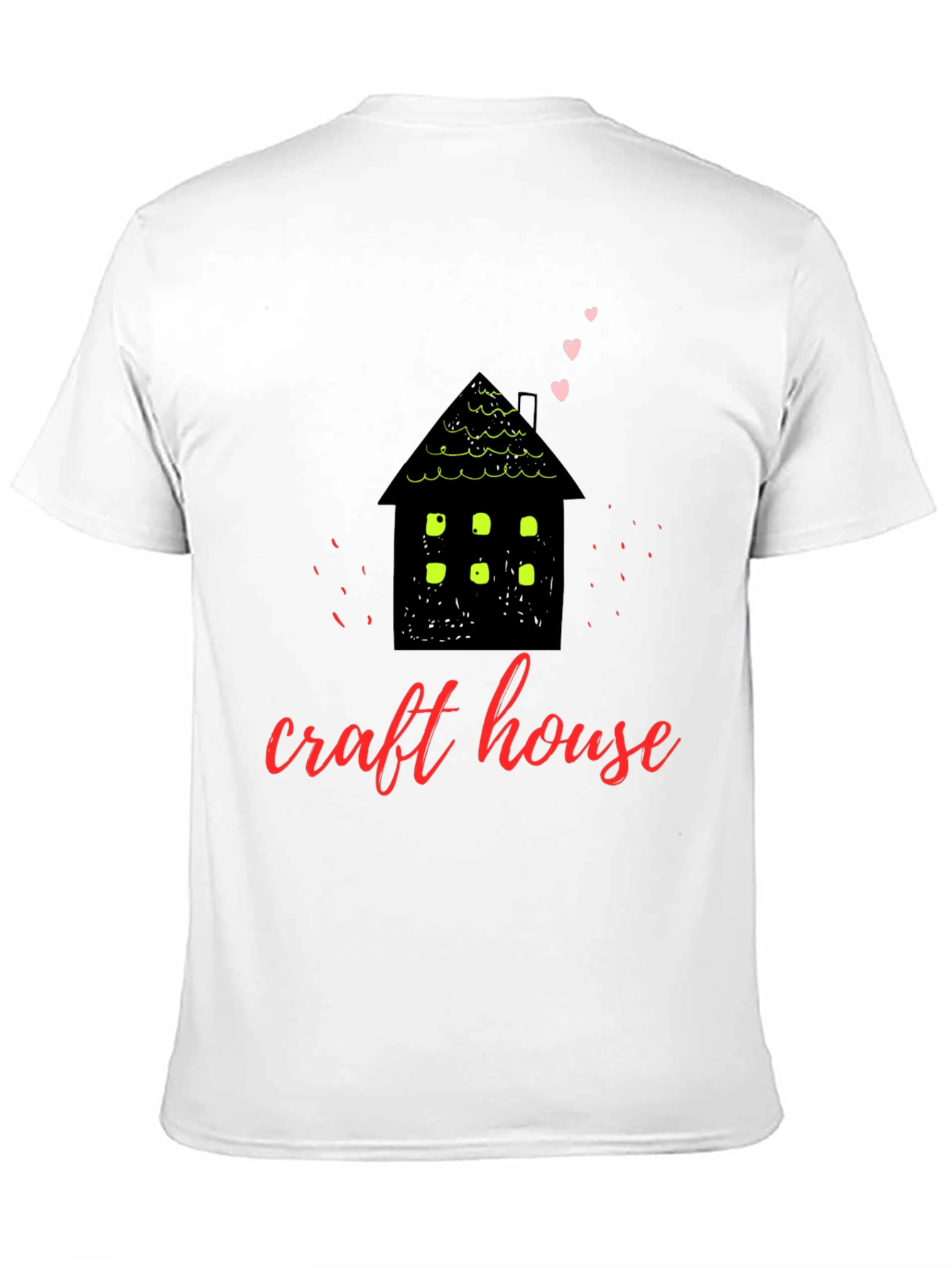 Black Craft House Graphic Tee - Cozy & Creative view 11