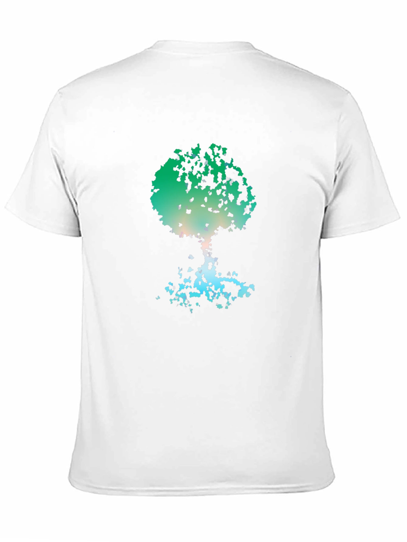 Black Abstract Tree Graphic Tee - Nature Inspired view 11