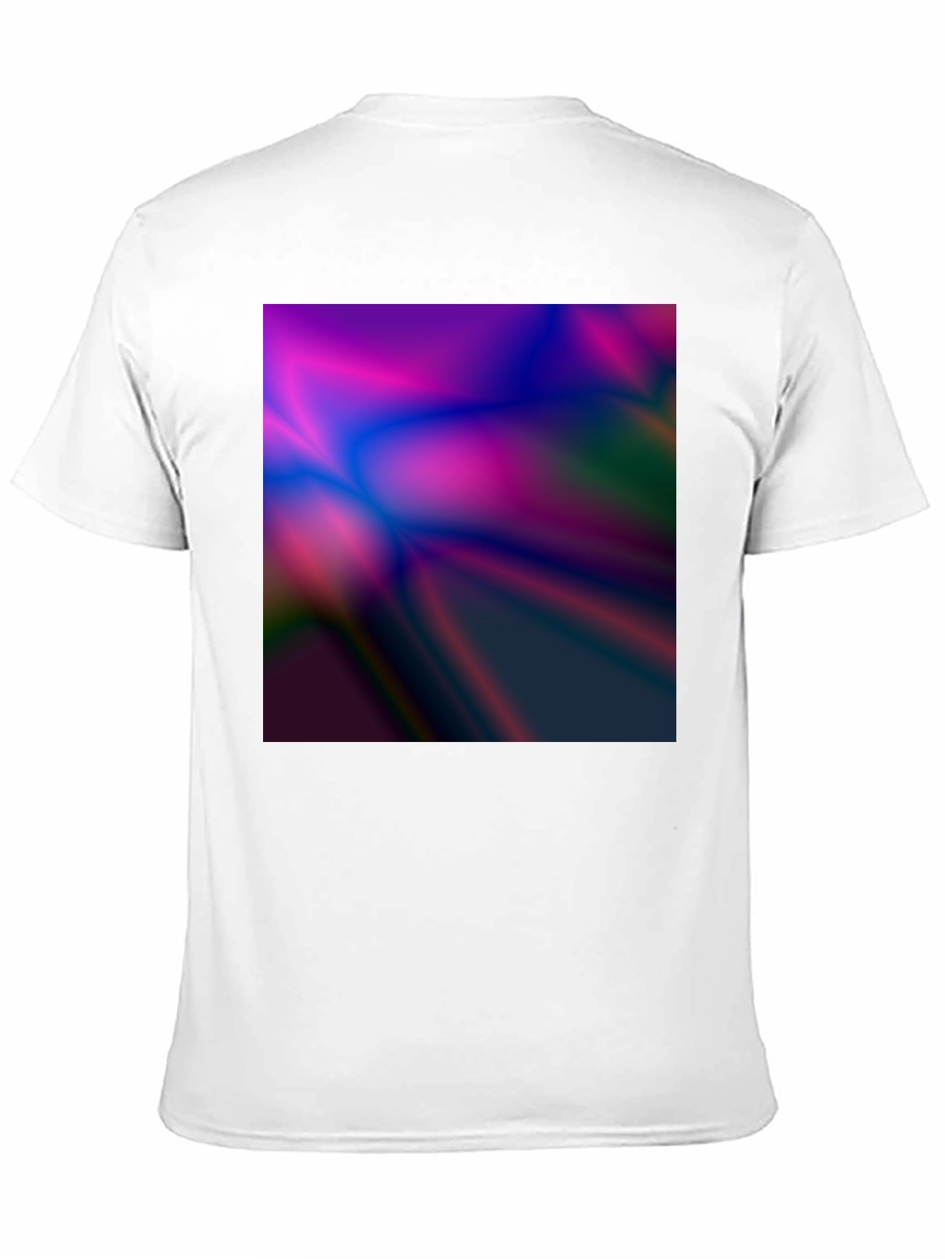 Black Abstract Wave T-Shirt - Modern Art Tee view 11