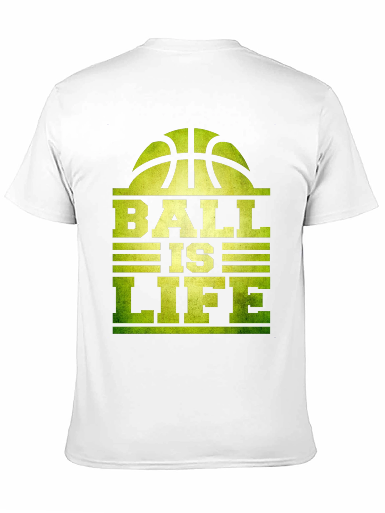 Black Ball is Life Graphic T-Shirt - Black Cotton Tee view 11