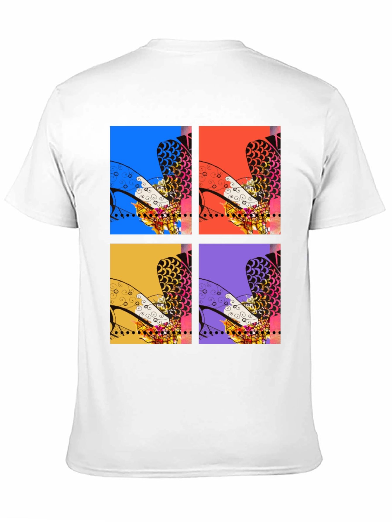 Black Abstract Heels Graphic Tee - Unisex view 11