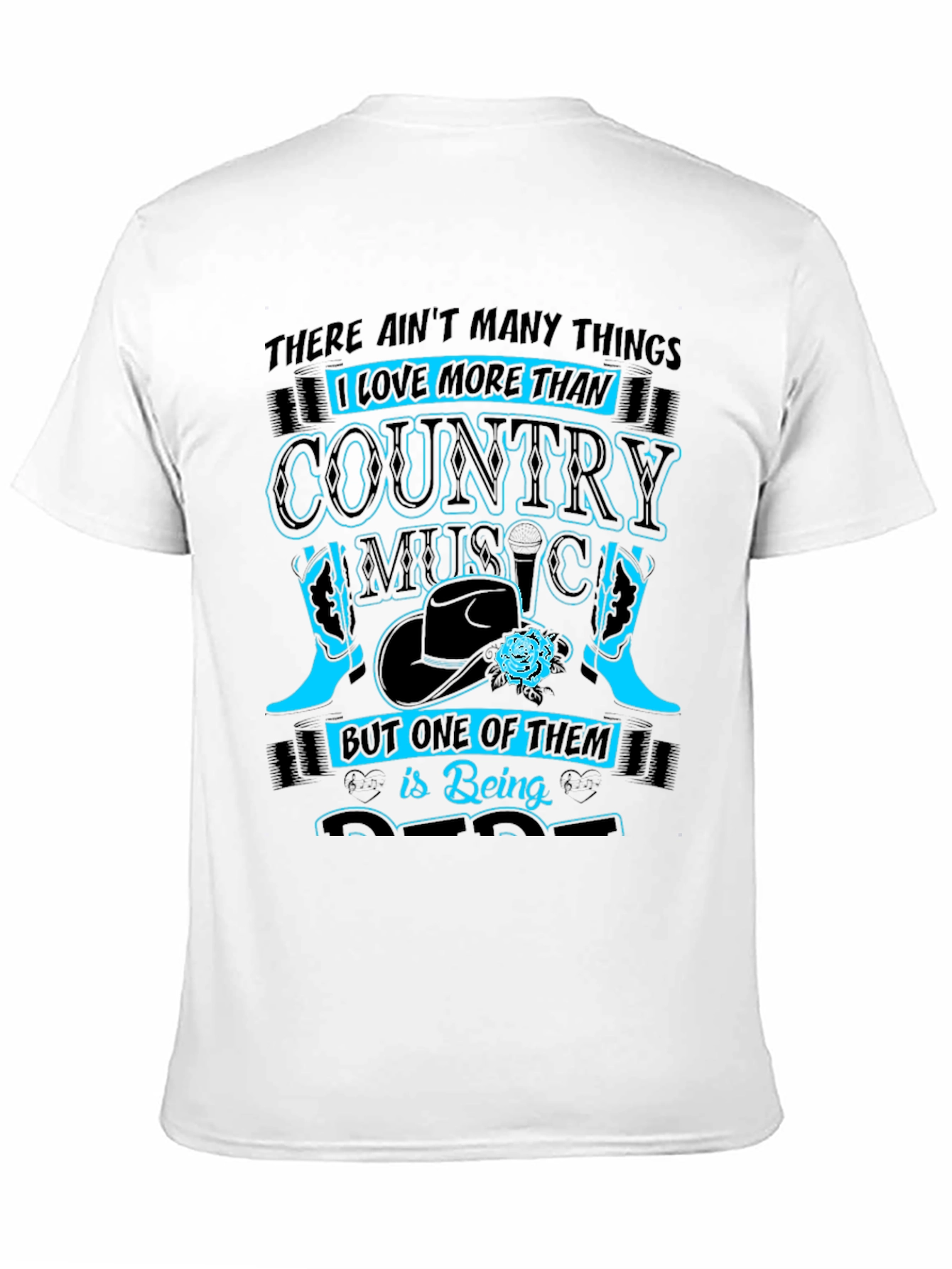 Black Country Music Lover T-Shirt - Unique Design view 11