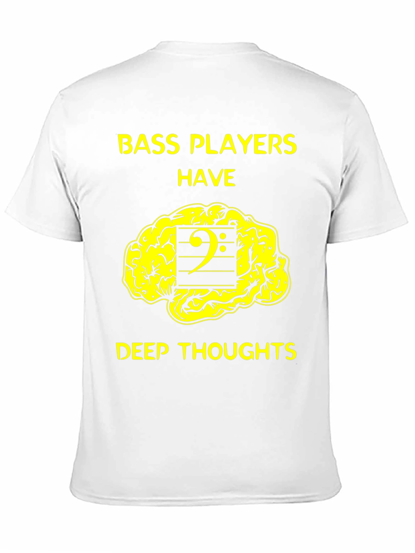Black Bass Players Deep Thoughts T-Shirt Funny Music Tee view 11