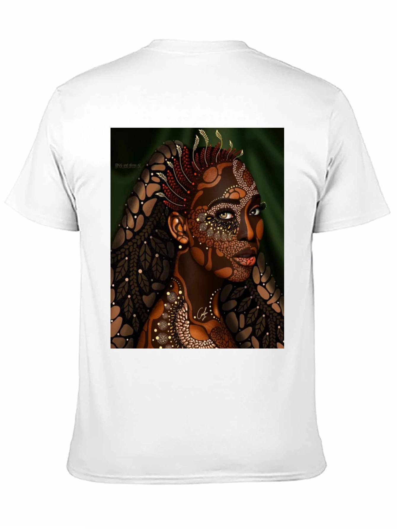 Artistic Woman Portrait Graphic T-Shirt - 11