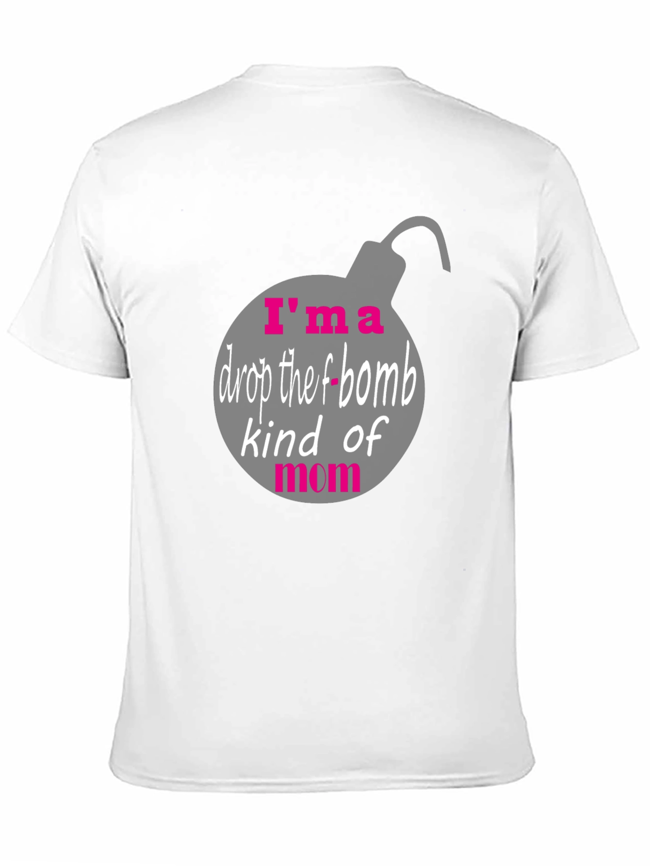 Black I'm a Drop the F-Bomb Kind of Mom T-Shirt view 11