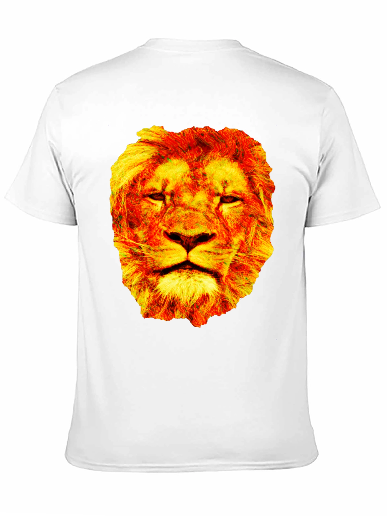 Black Lion Graphic Black T-Shirt view 11