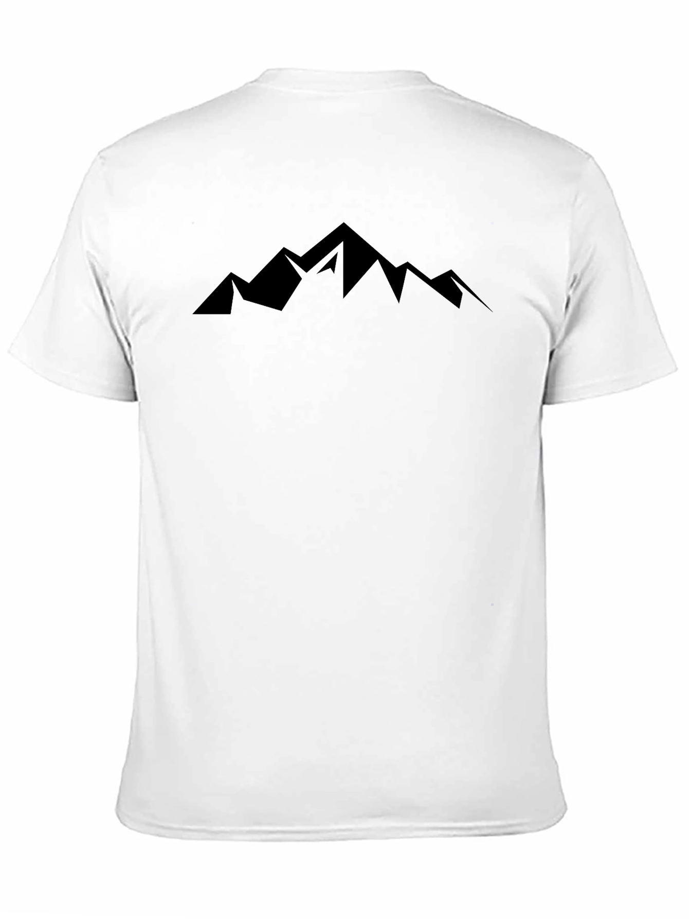Black Men's Black Mountain Graphic Tee view 11