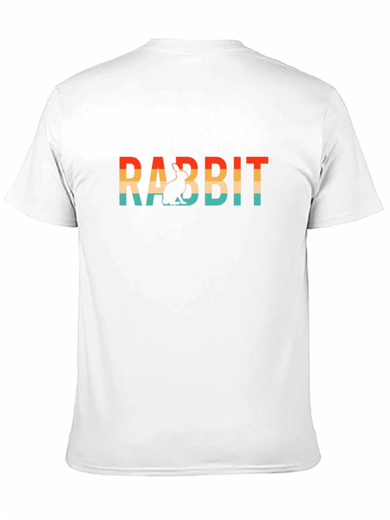 Black Rabbit Retro T-Shirt - Soft Cotton Blend view 11