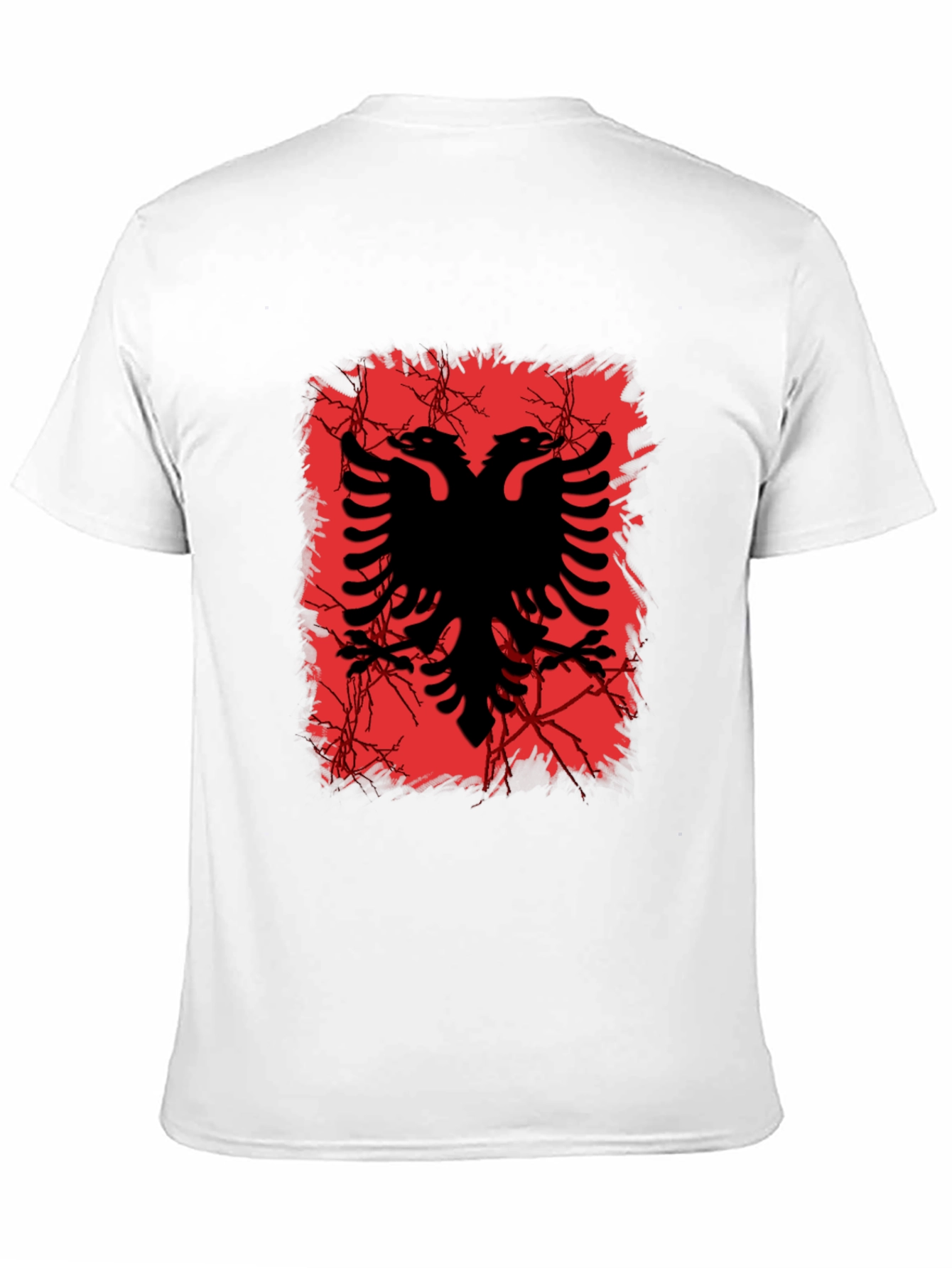 Albanian Eagle Graphic Tee - Black T-Shirt - 11