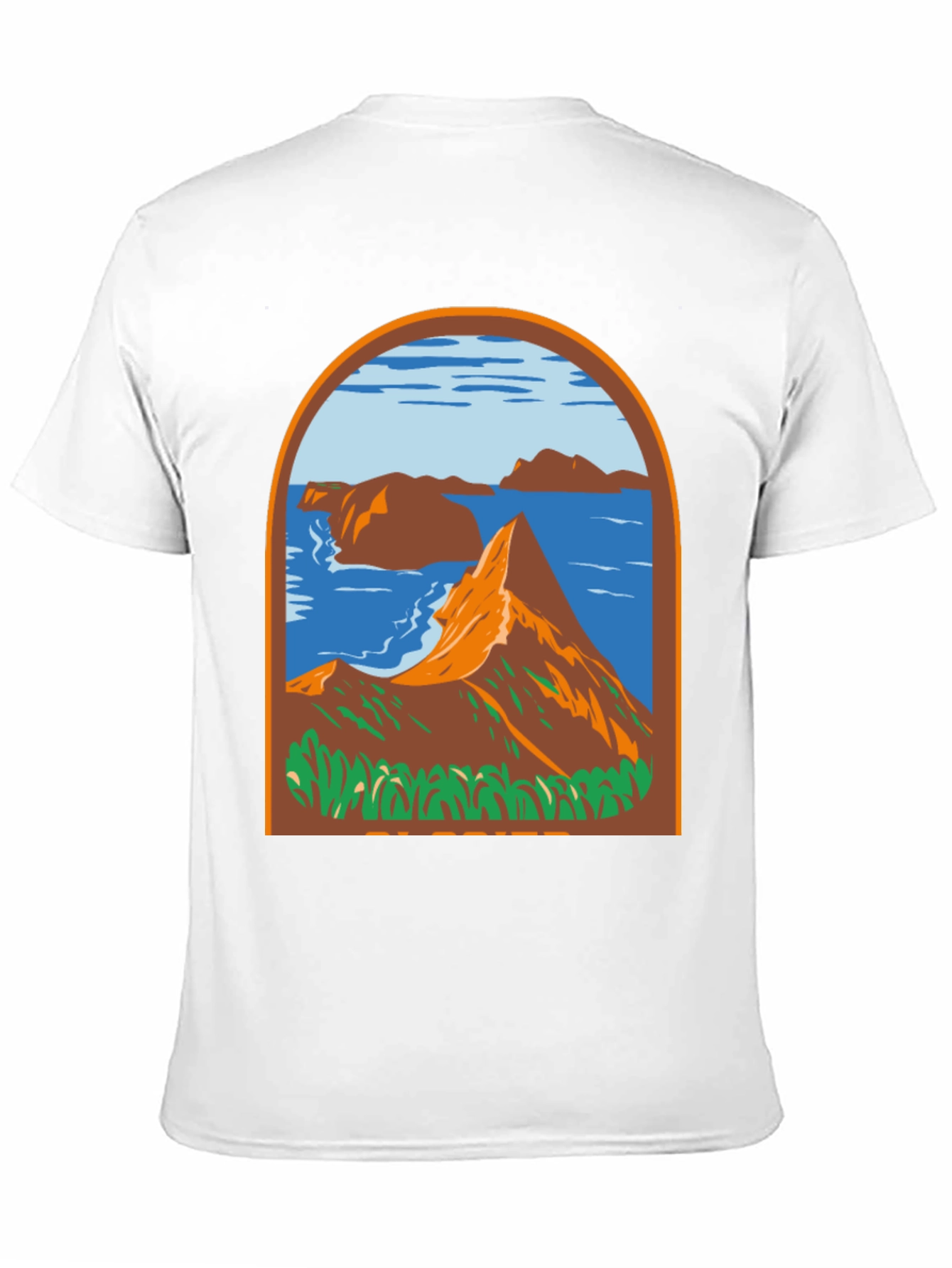 Black Mountain View Graphic Tee - Black view 11