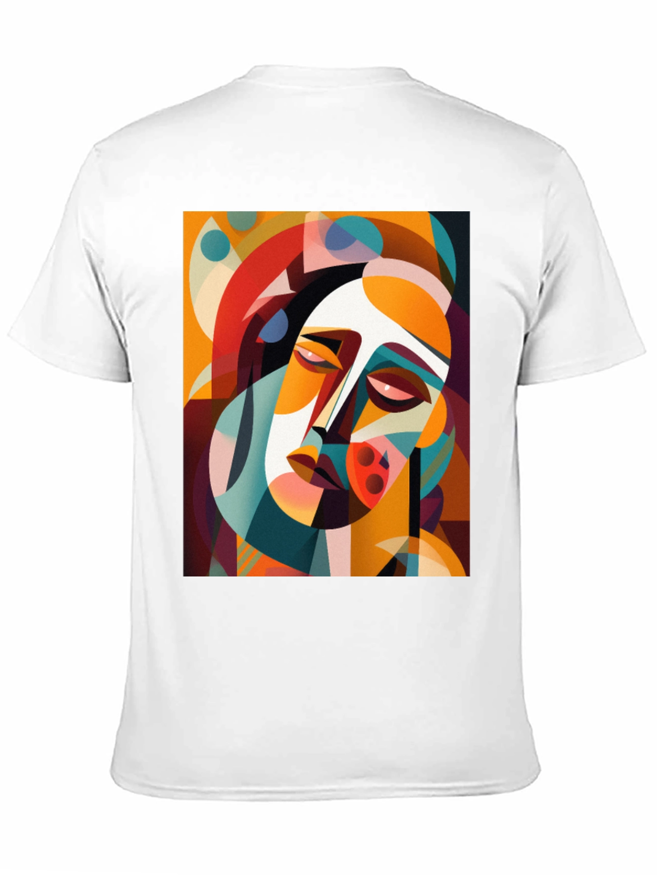 Black Abstract Art Graphic Tee - Unique Design view 11
