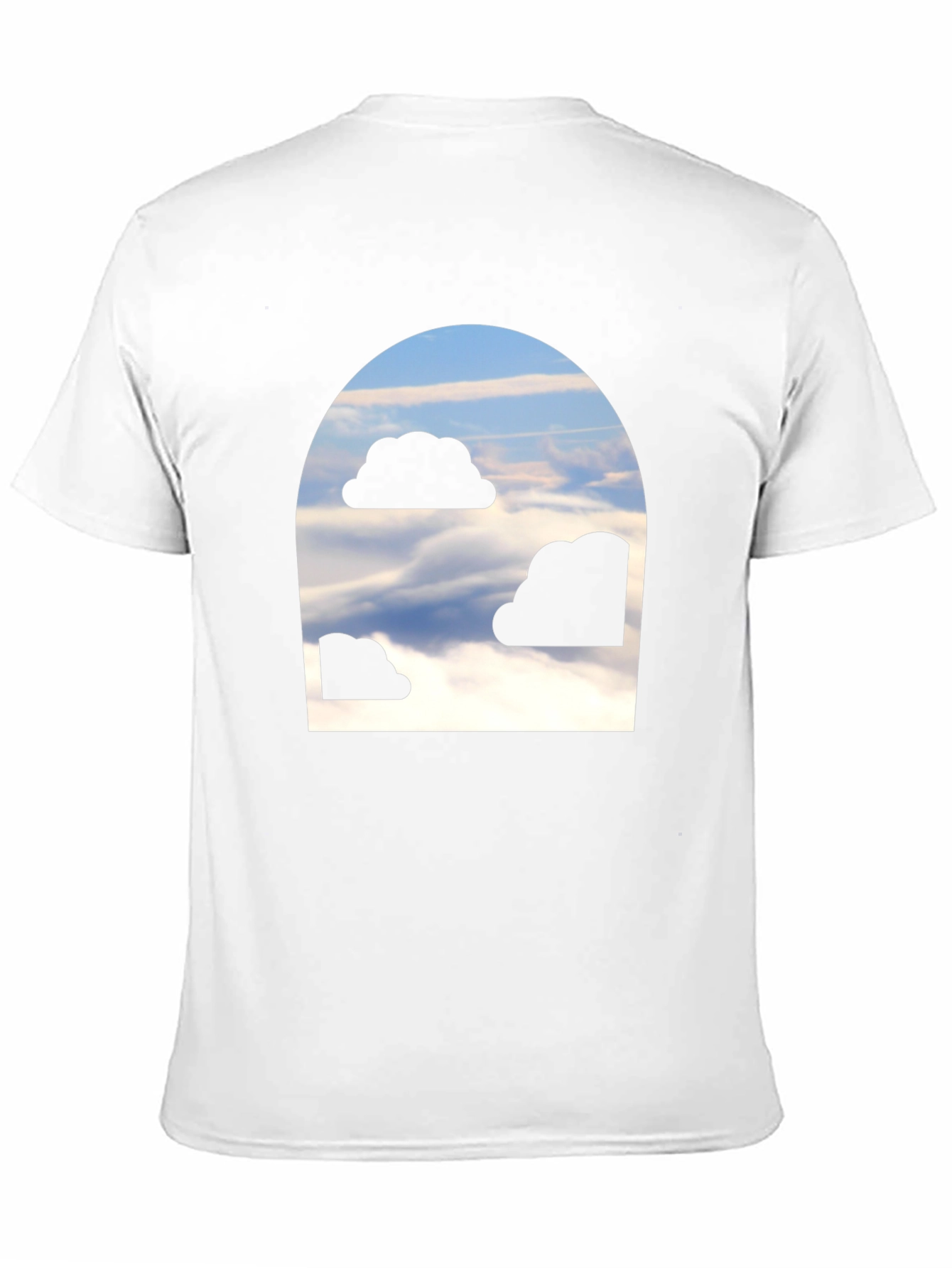 Black Cloud Portal Graphic Tee - Unique Design view 11