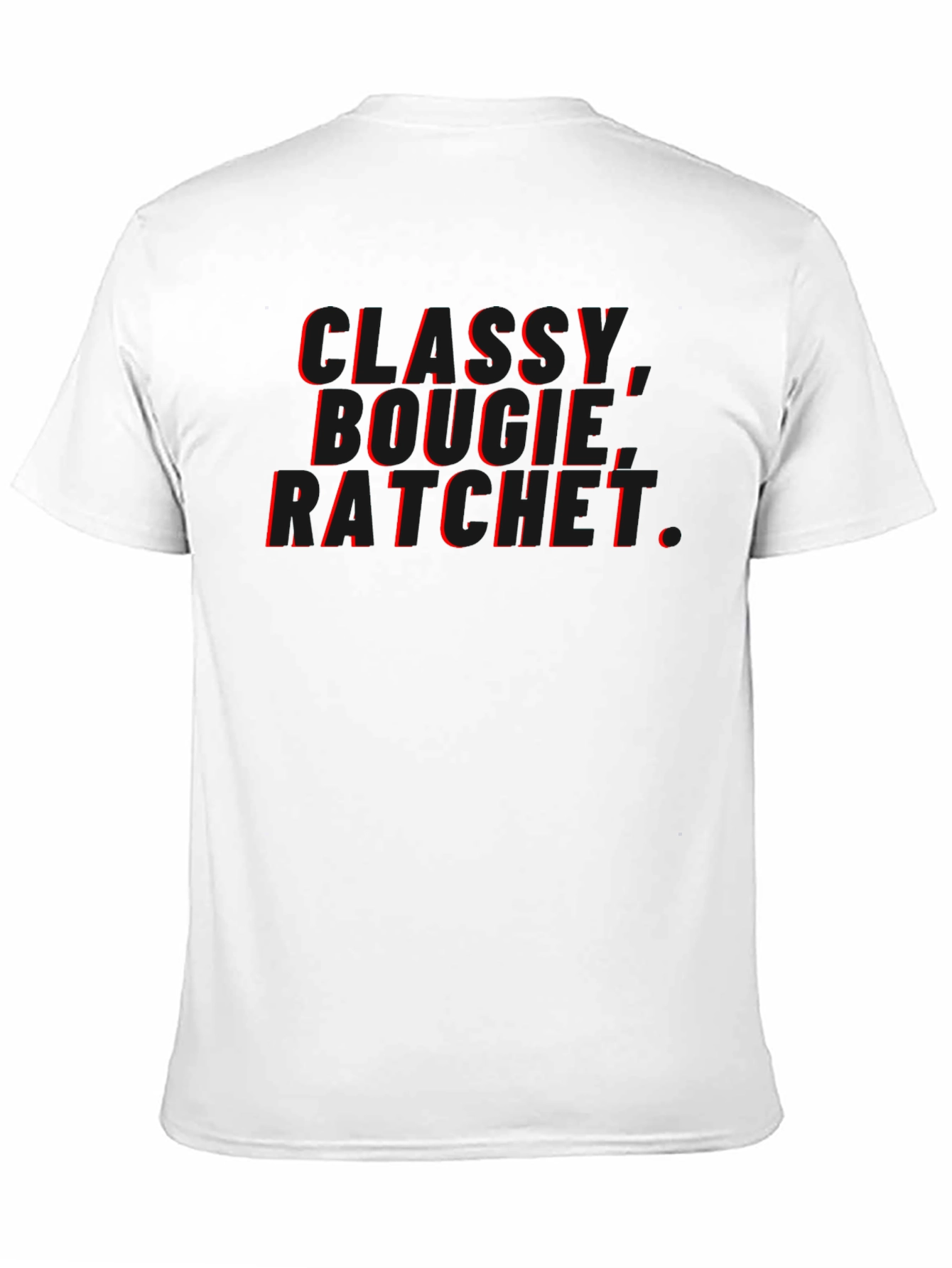 Black Classy Bougie Ratchet Graphic Tee view 11