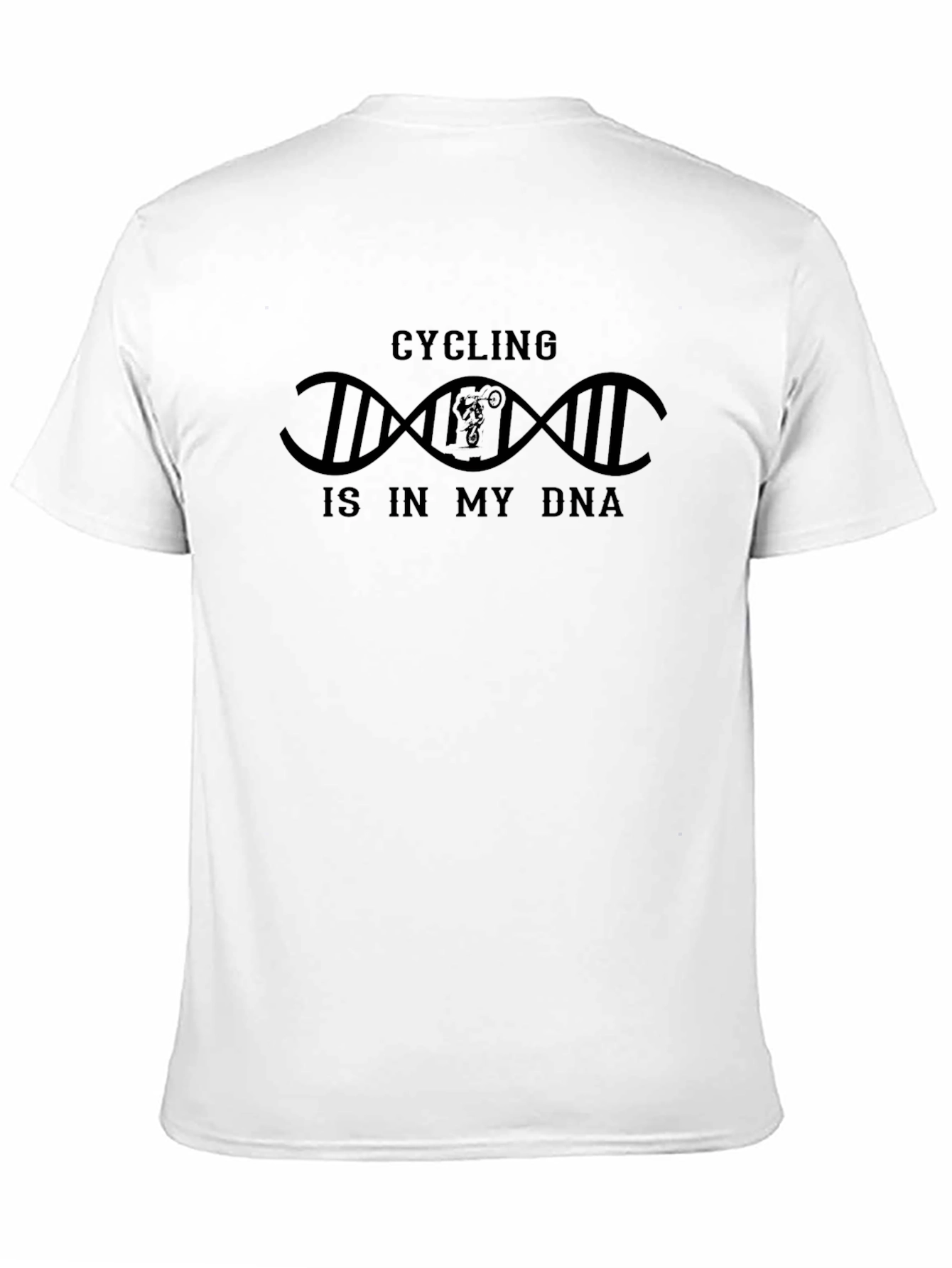 Black Cycling is in My DNA T-Shirt view 11