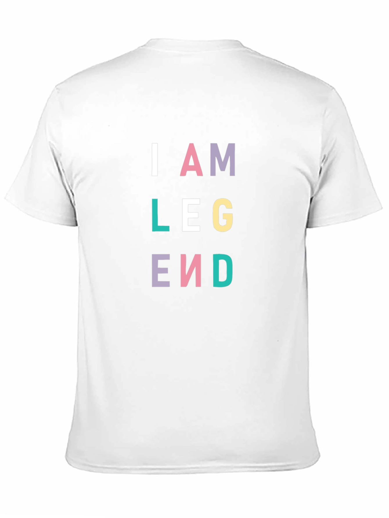 Black I Am Legend Graphic Tee - Stylish & Trendy view 11