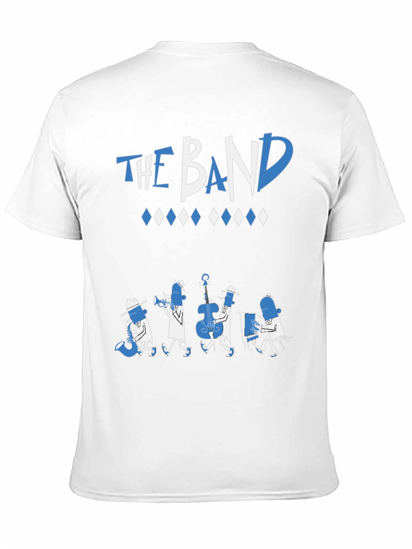 The Band Music T-Shirt: Cool Cartoon Design - 11