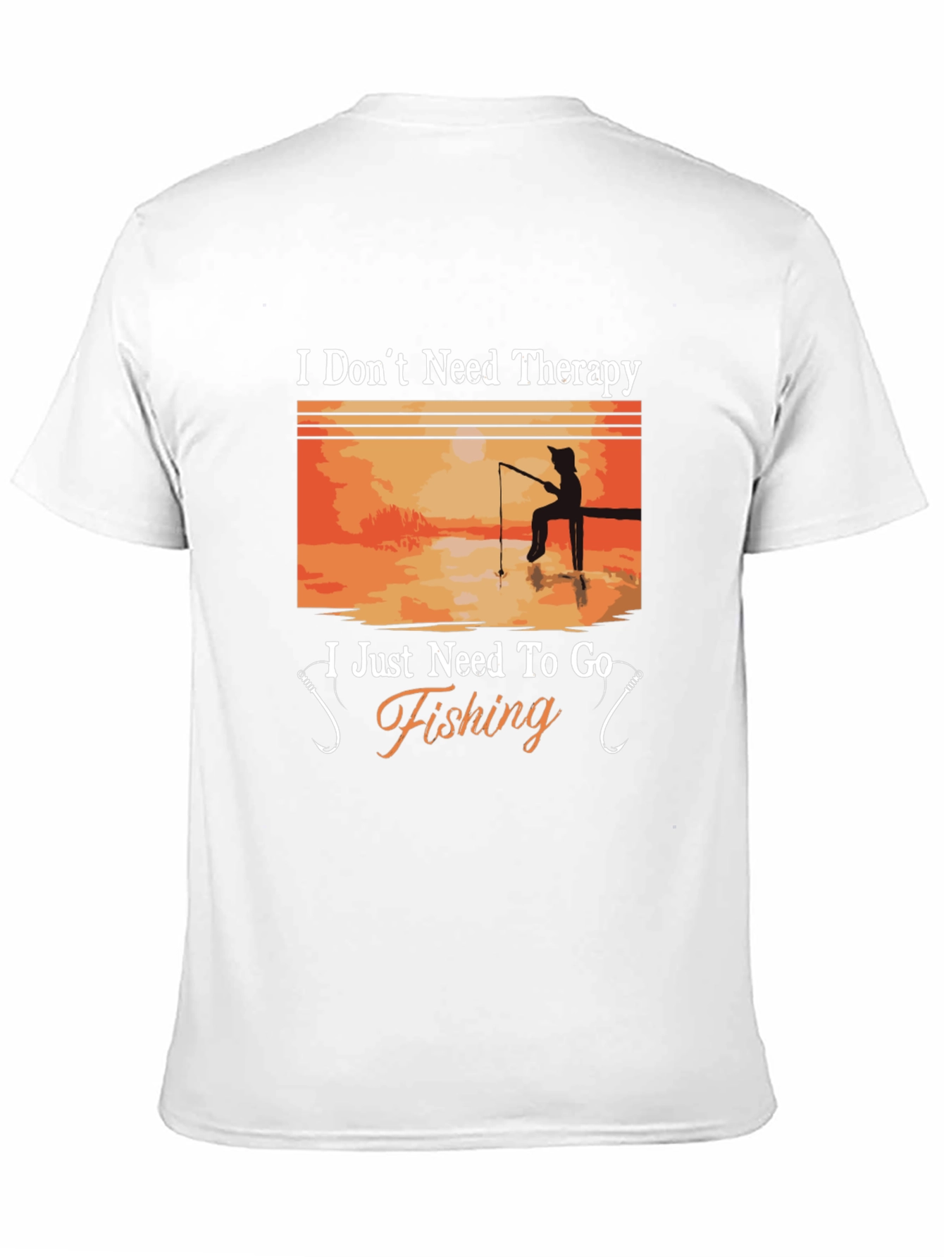 Fishing Therapy T-Shirt - Angler's Humor Tee - 11