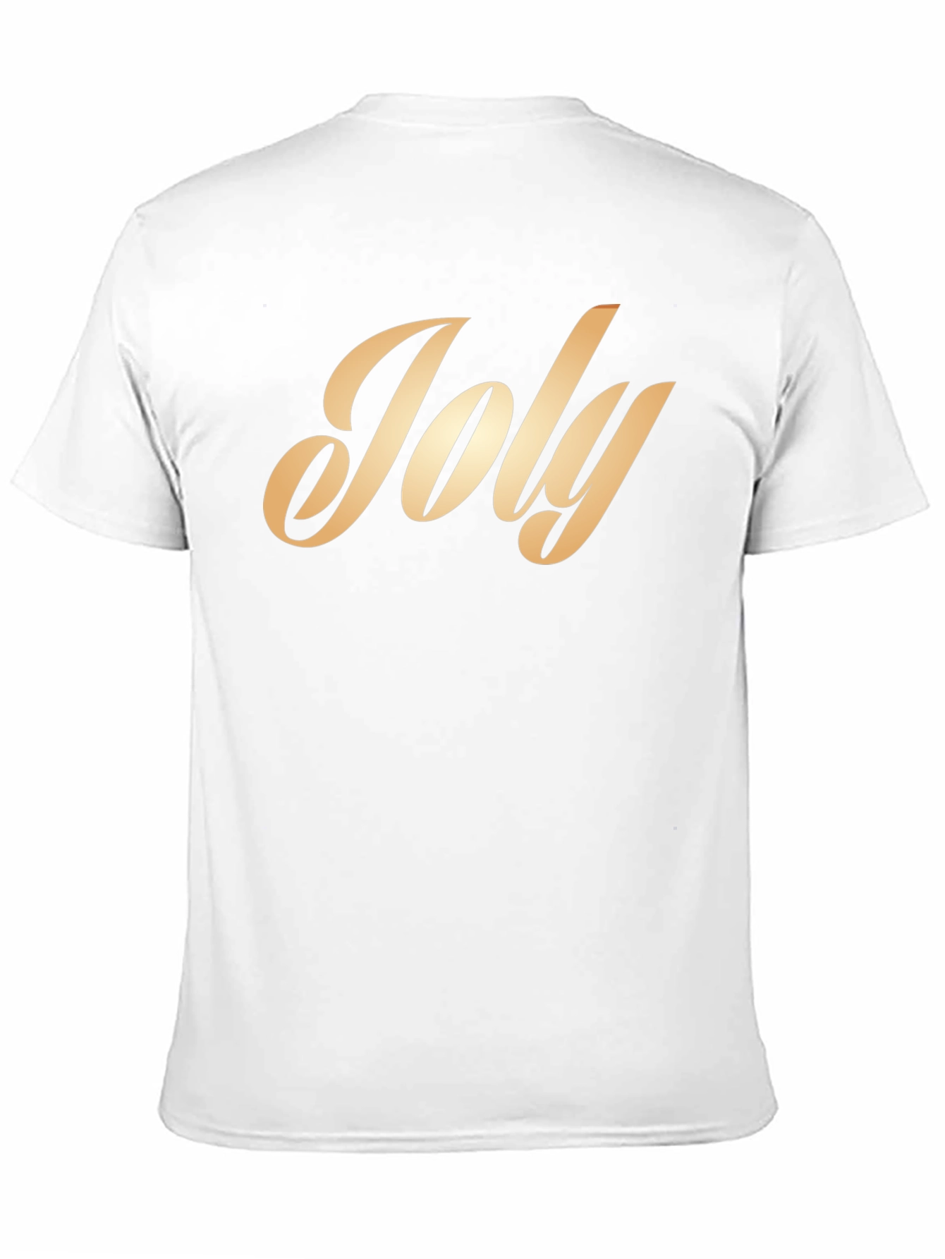 Black Stylish 'Joly' Script T-Shirt view 11
