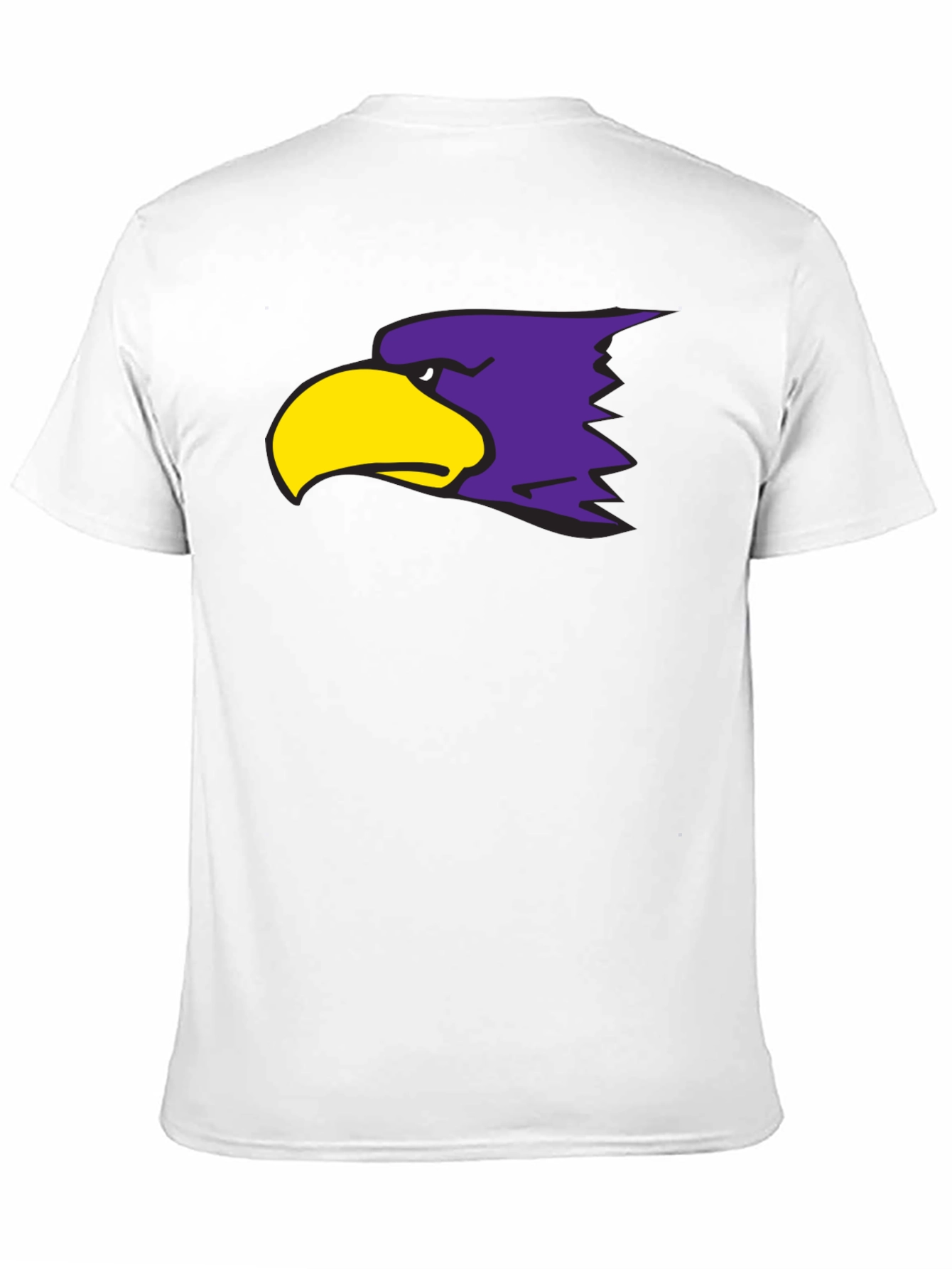 Black Bold Eagle Graphic T-Shirt - Stylish Crew Neck Tee view 11