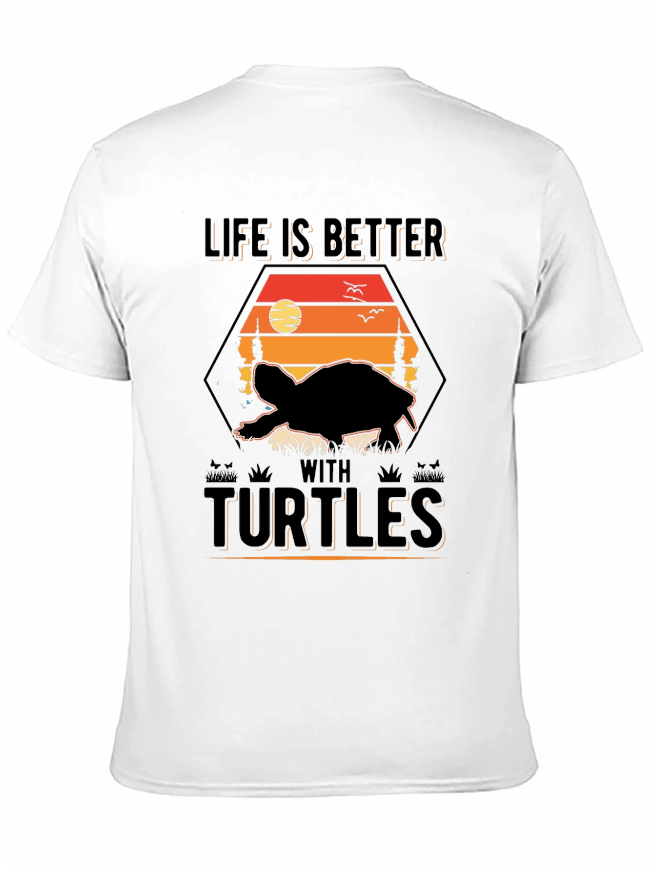 Life Is Better With Turtles Graphic Tee - 11