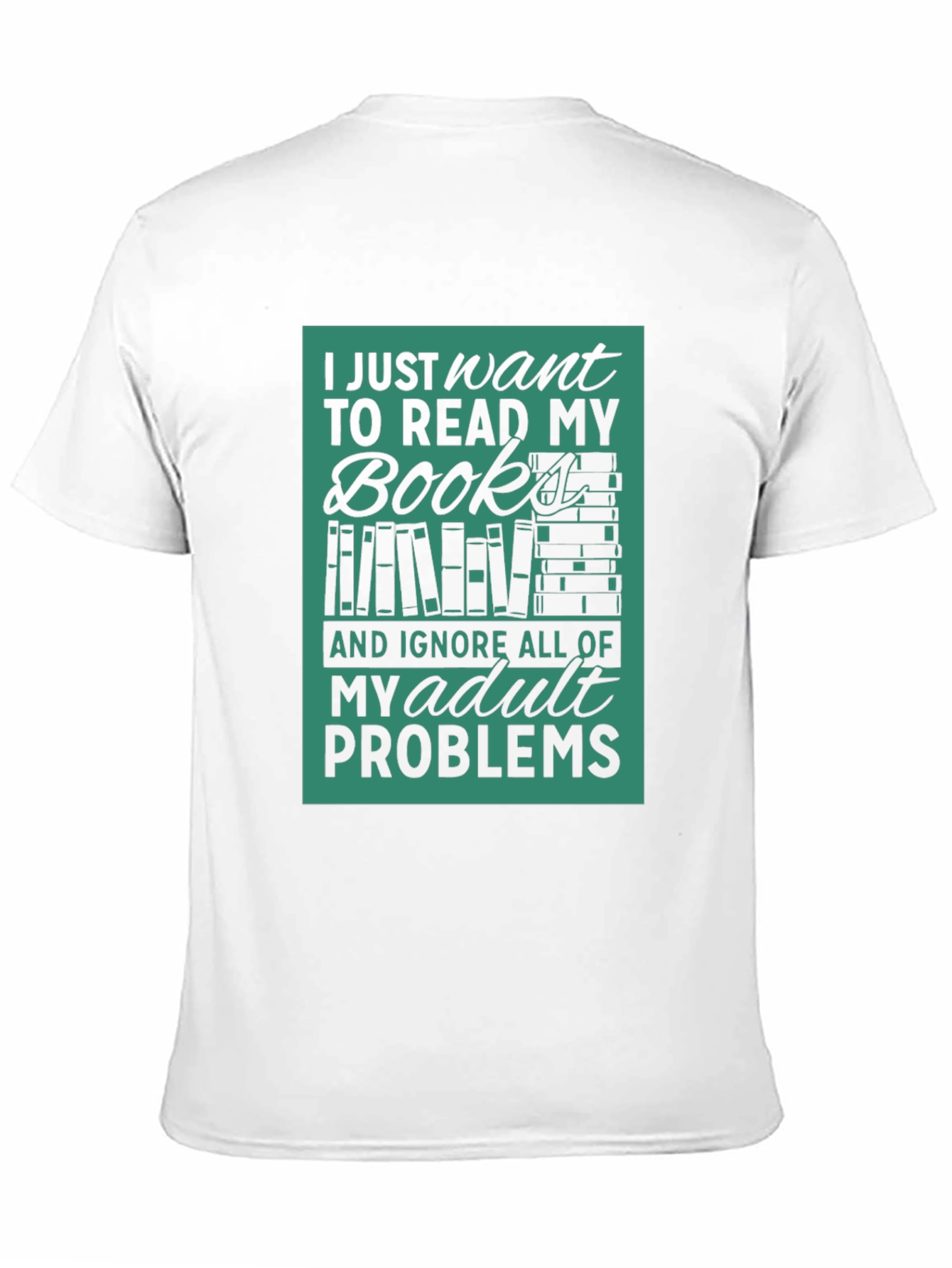 Reader's Retreat Tee - Book Lover's Statement Shirt - 11