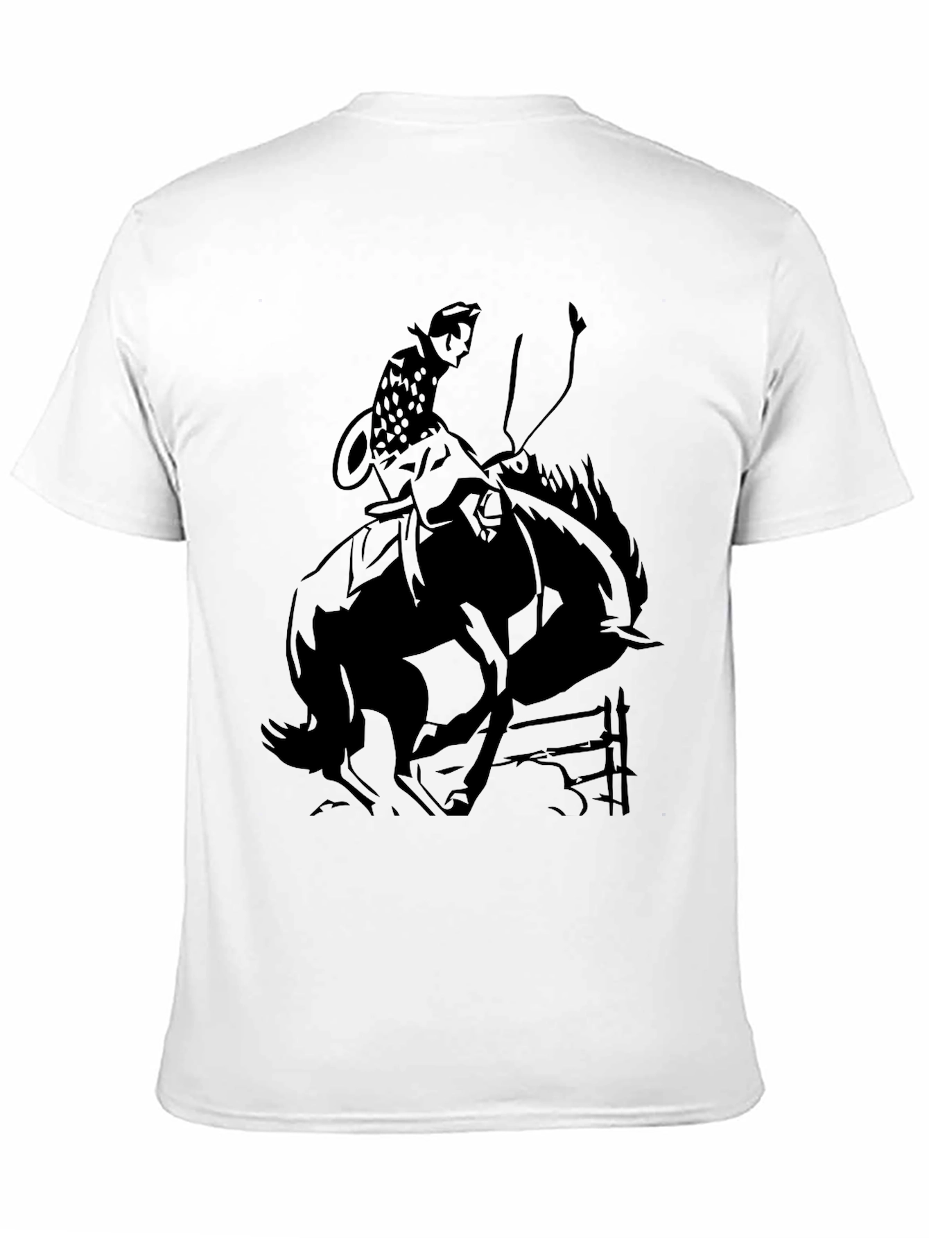 Black Black Rodeo Rider Graphic Tee view 11