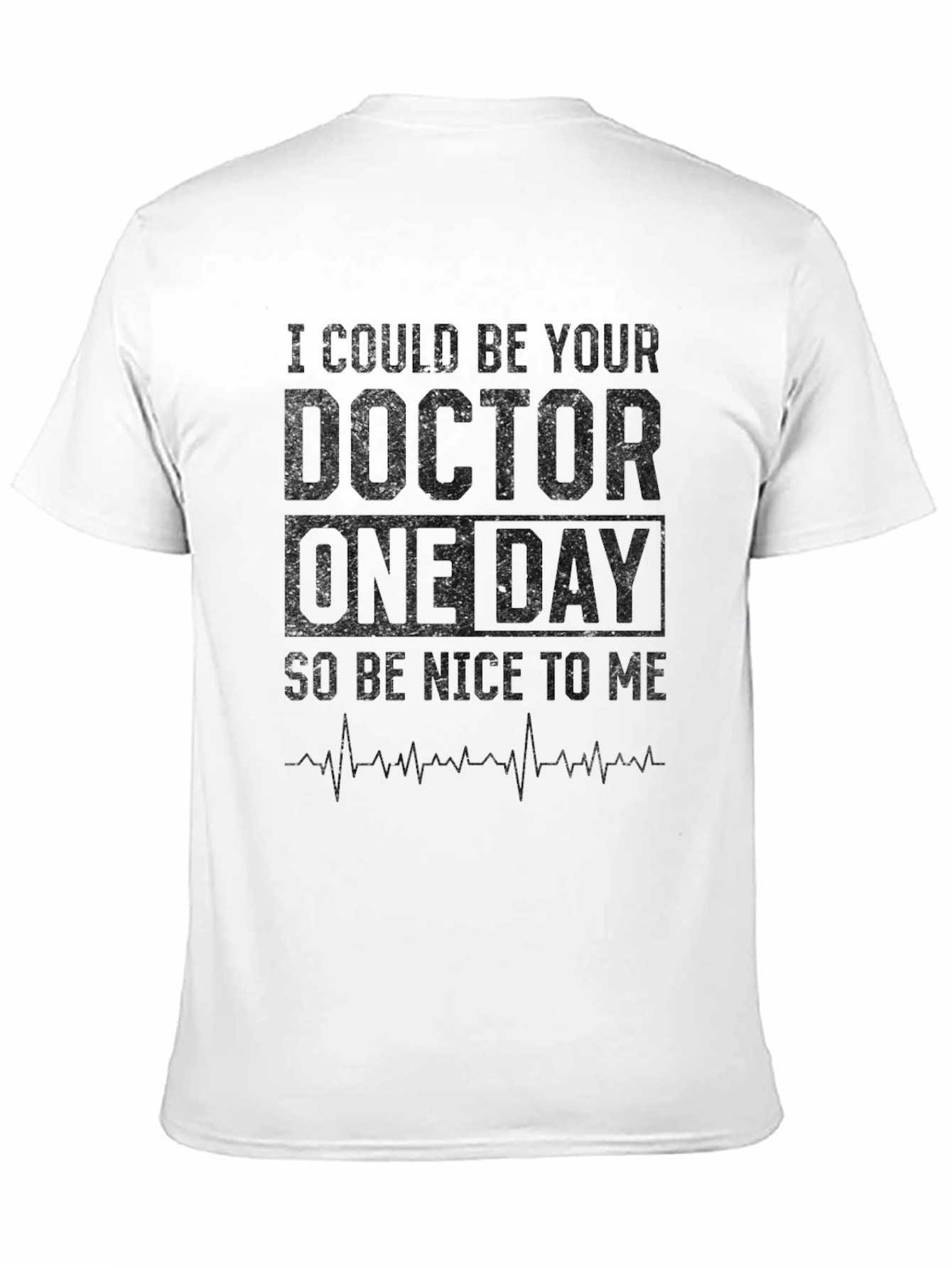 Black Doctor Someday Black T-Shirt view 11